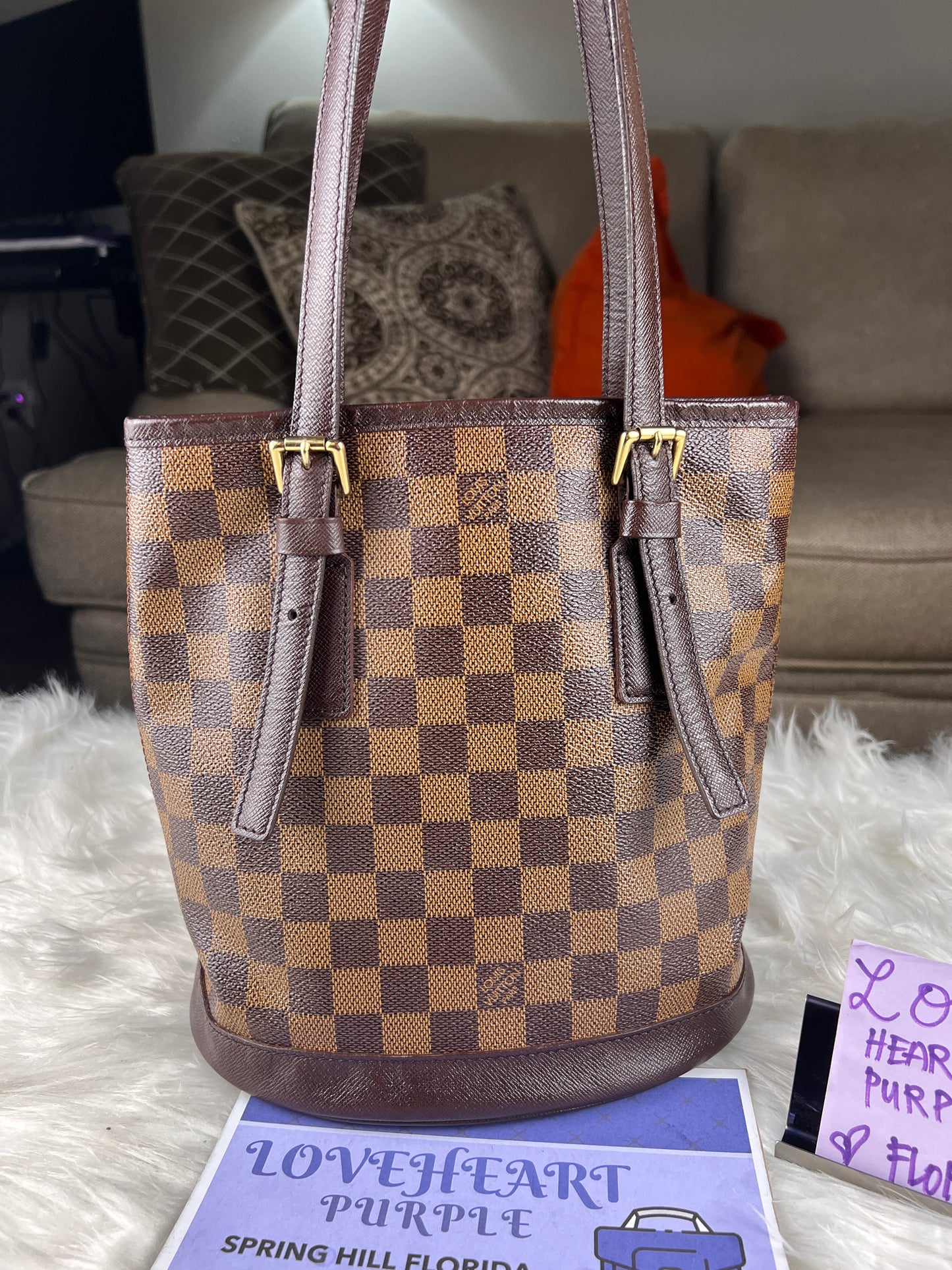 BUCKET PM DAMIER EBENE