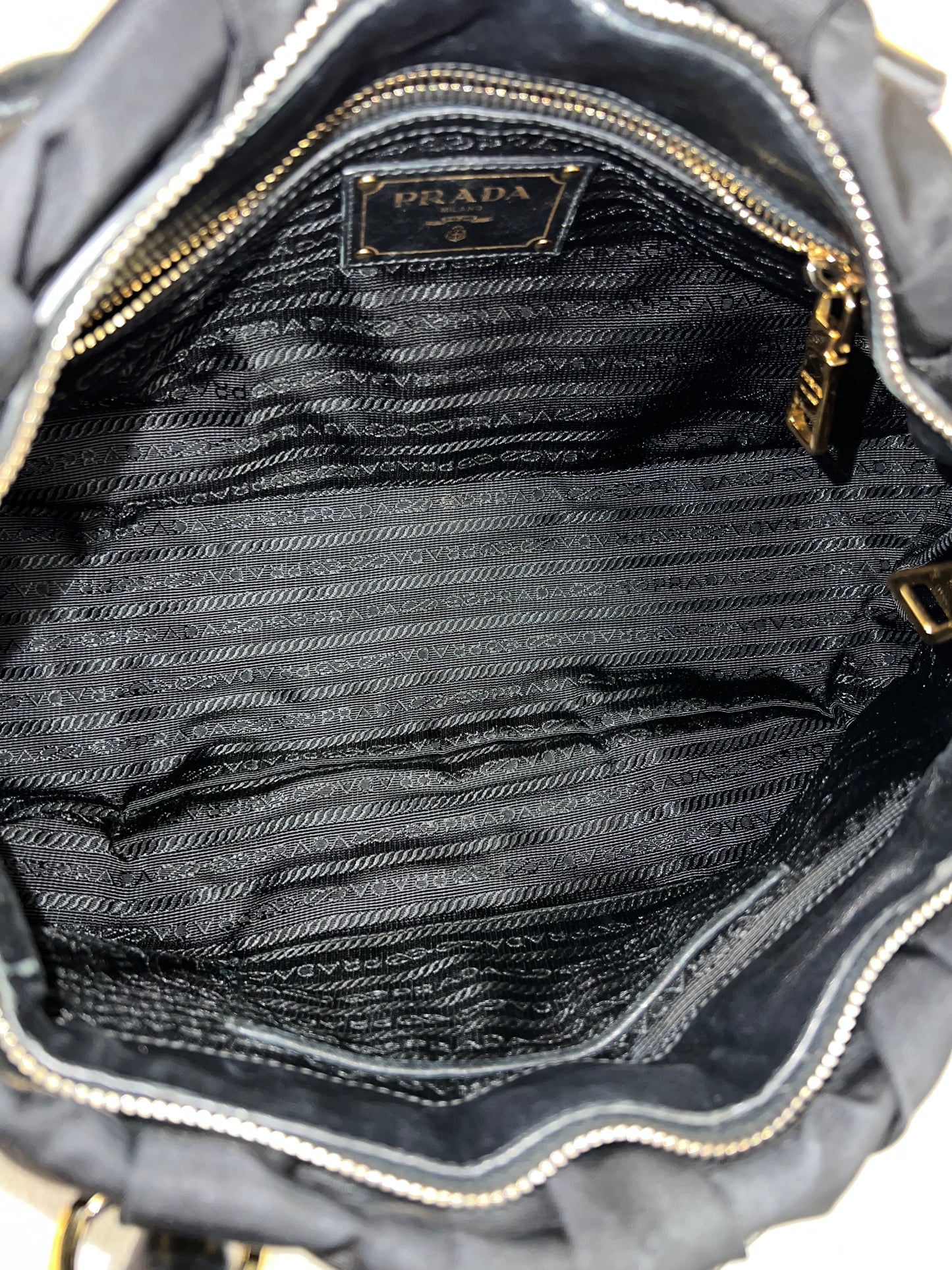 TESSUTO 2 WAY BAG BLACK