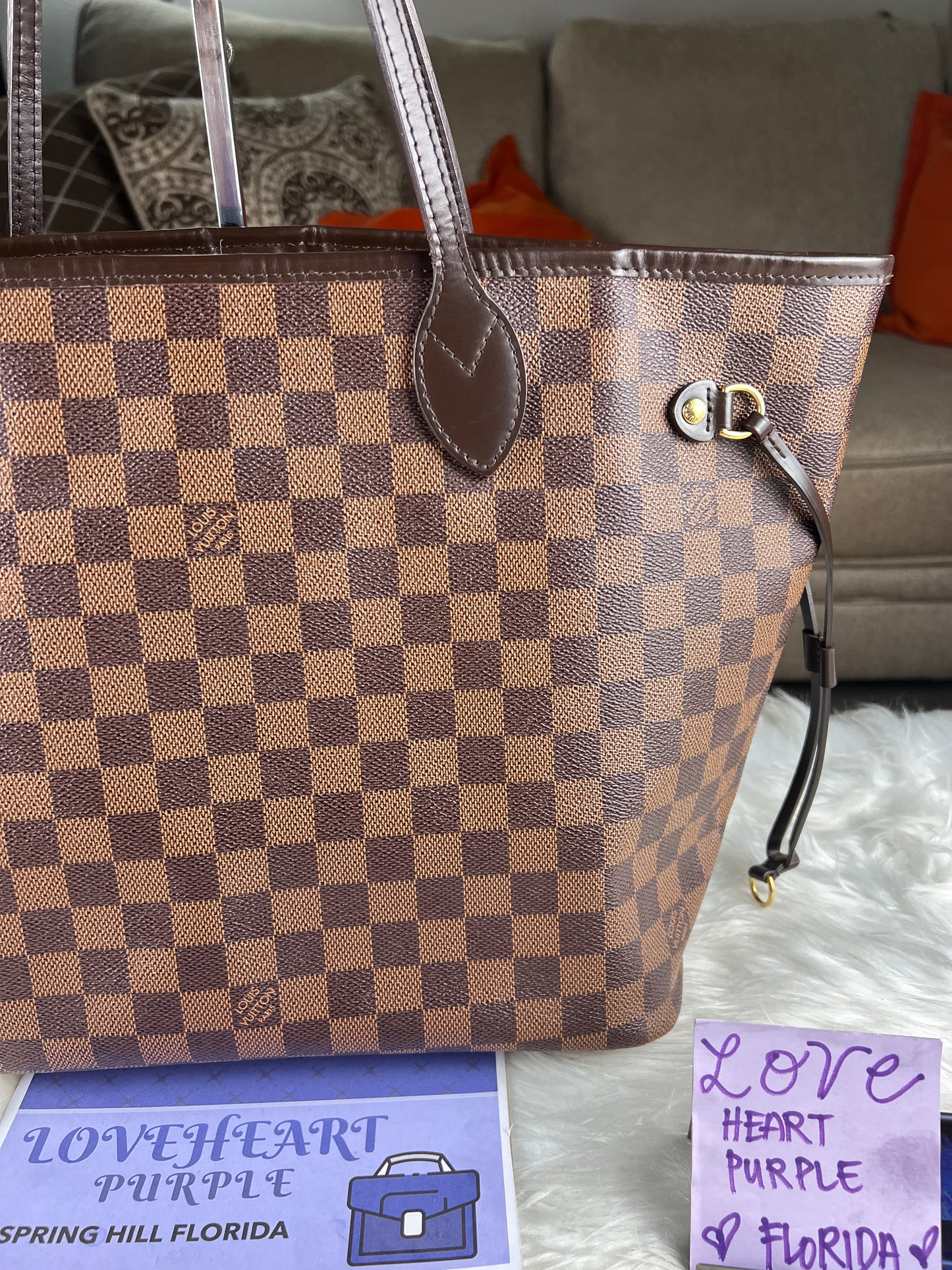 NEVERFULL MM DAMIER EBENE