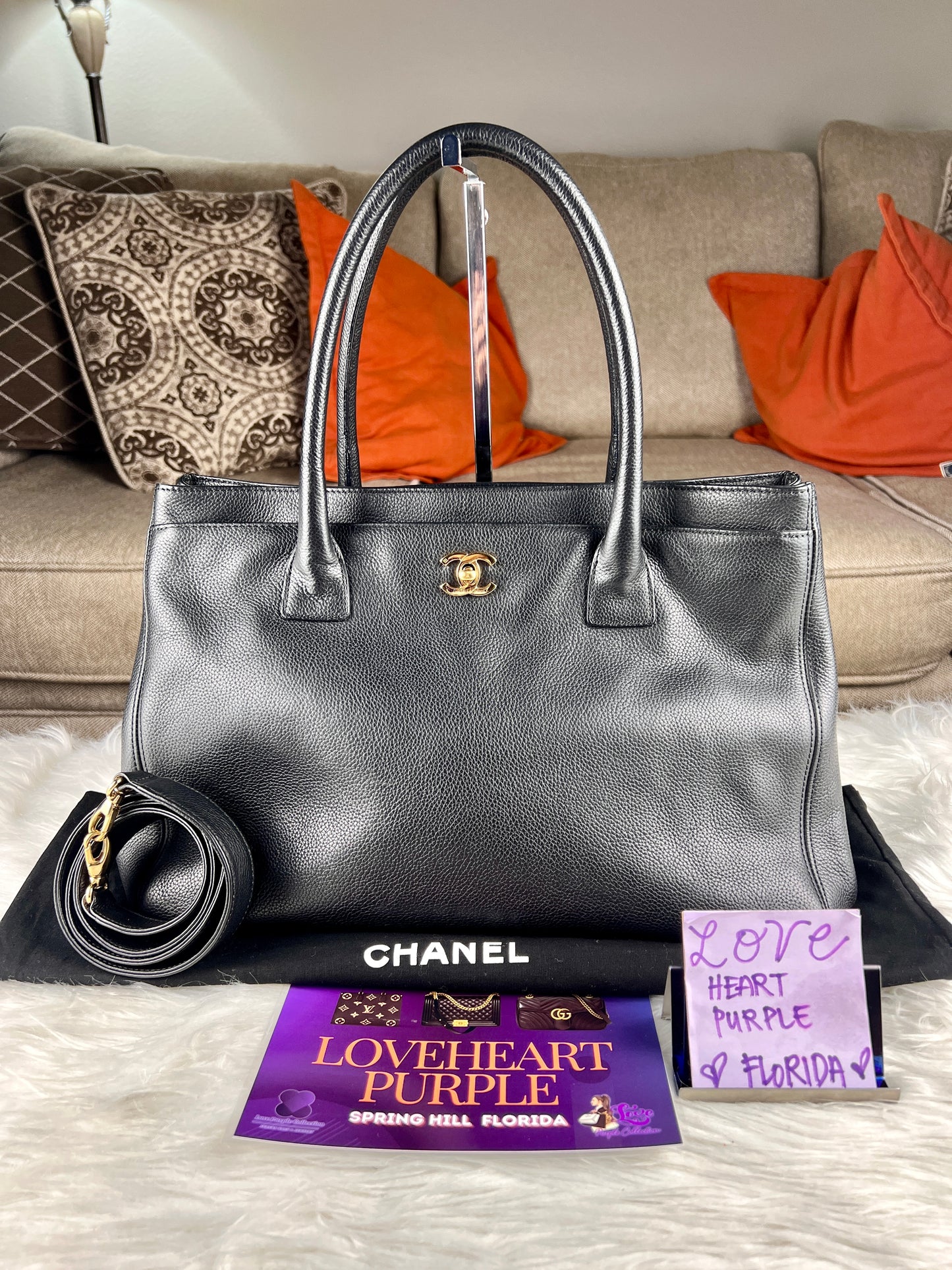 EXECUTIVE CAVIAR TOTE BAG