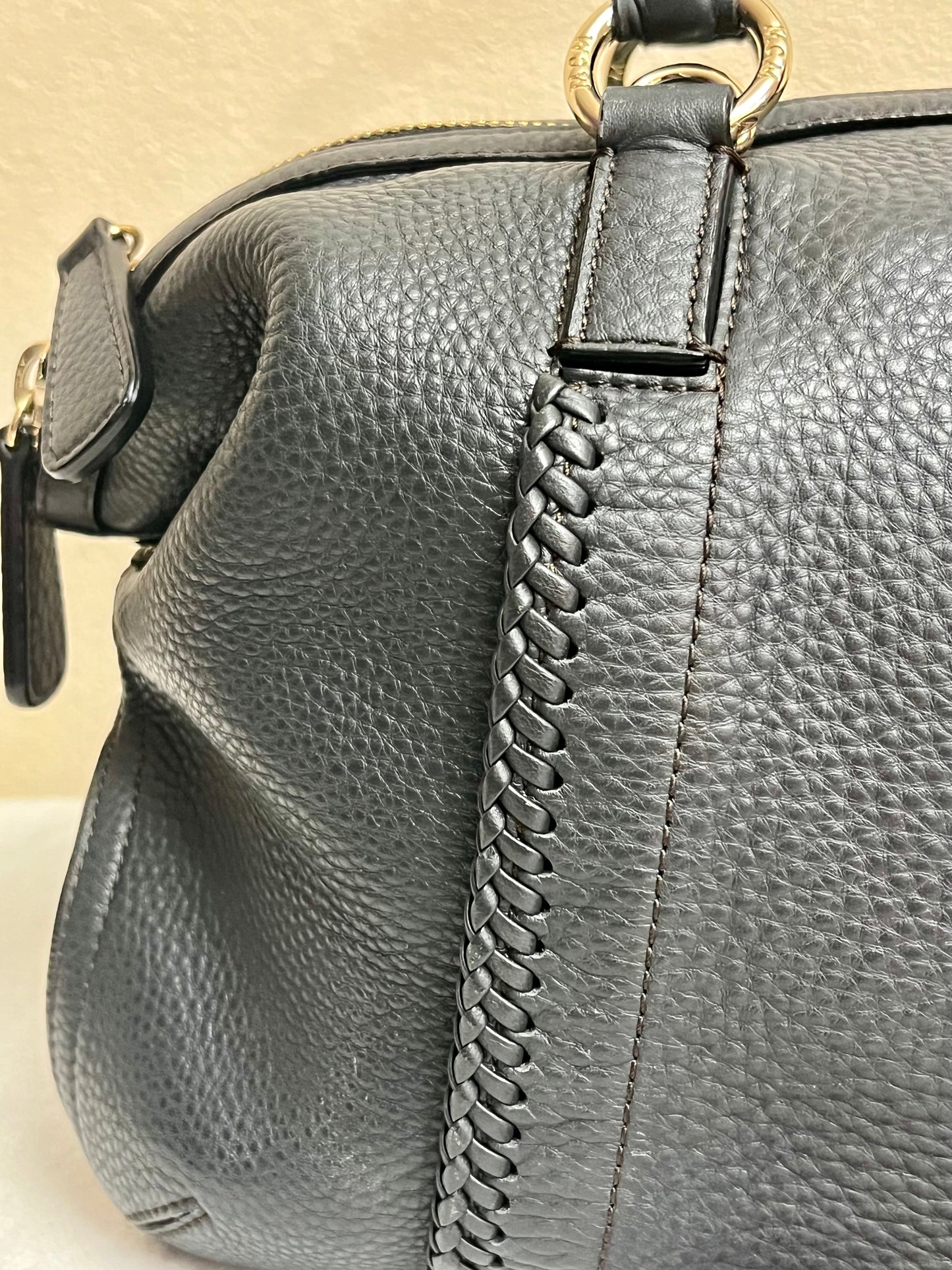 MCM BOSTON SOFT LEATHER
