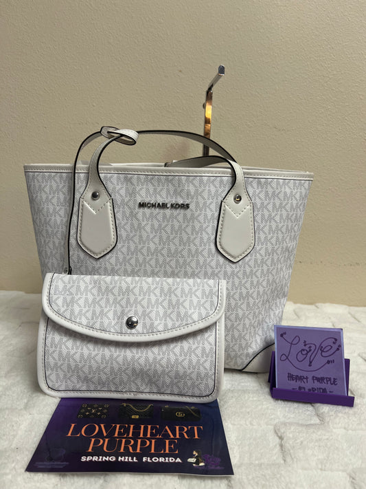 MK TOTE W/POUCH