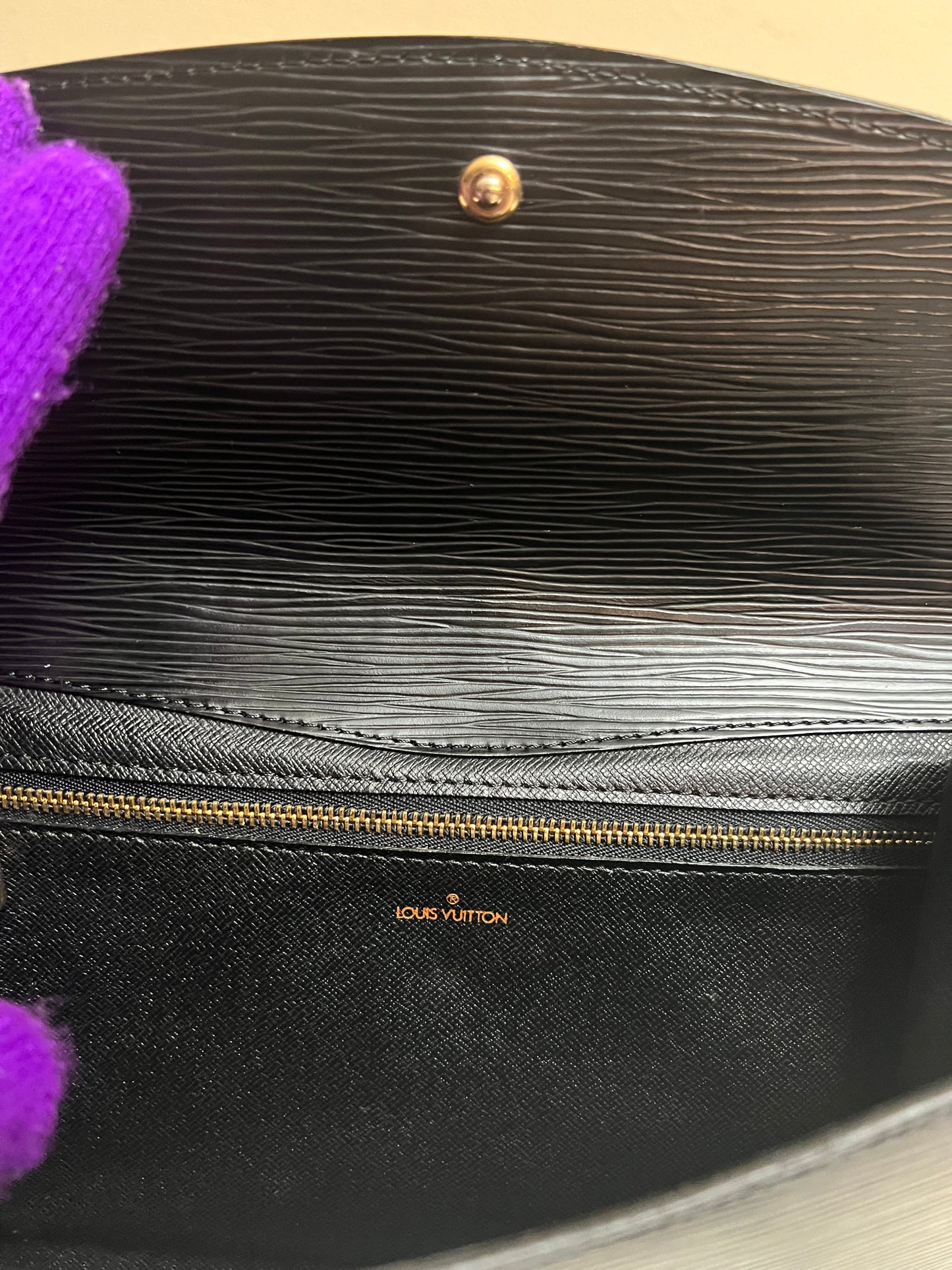 MONTAIGENE EPI CLUTCH BLACK