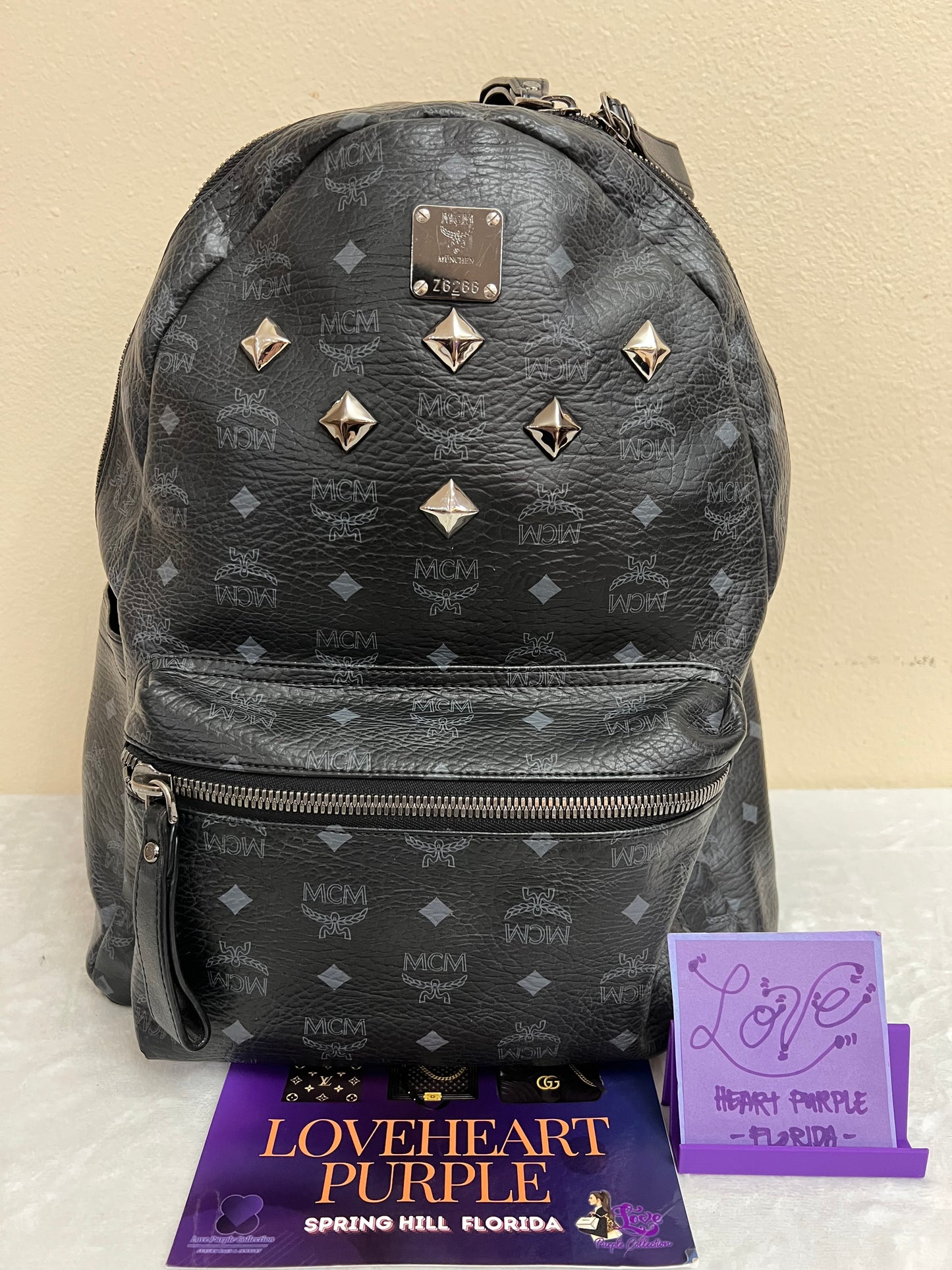 MCM BAGPACK BLACK LTD