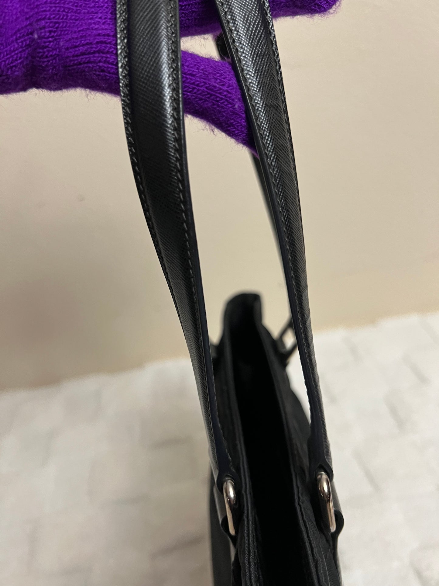 P_R_A_D_A TOTE BAG BLACK