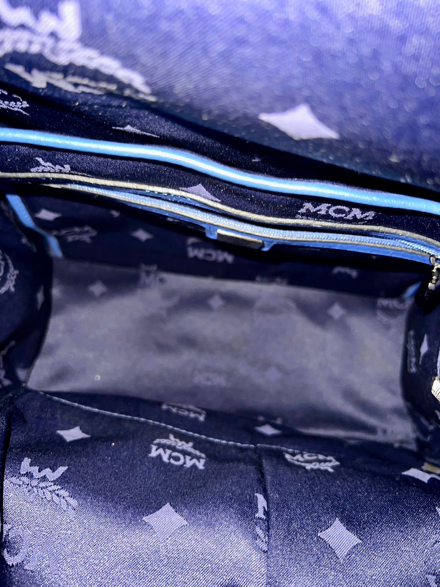 MCM BAGPACK LIMITED EDITION BLUE