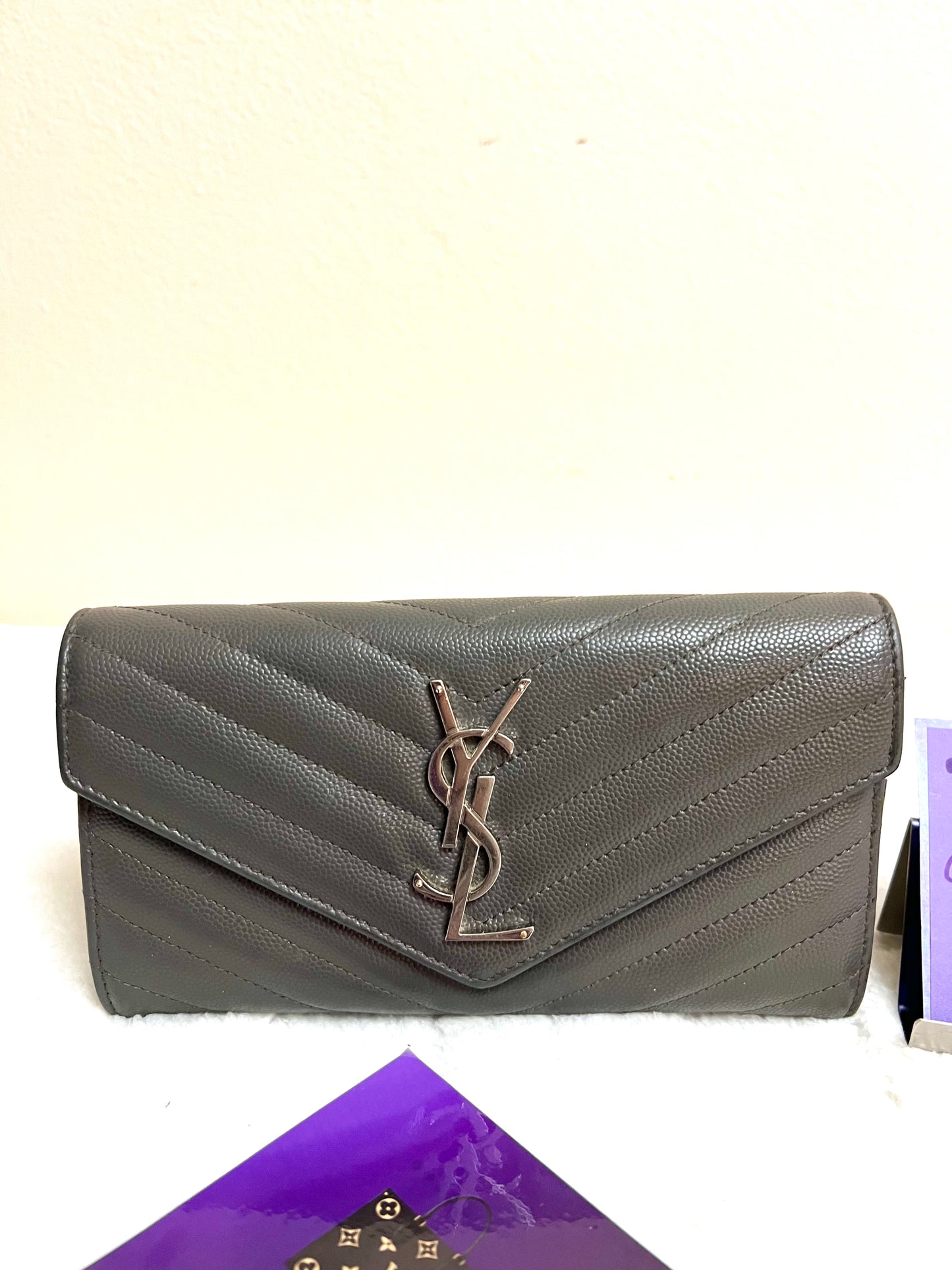 Y_S_L LONG WALLET