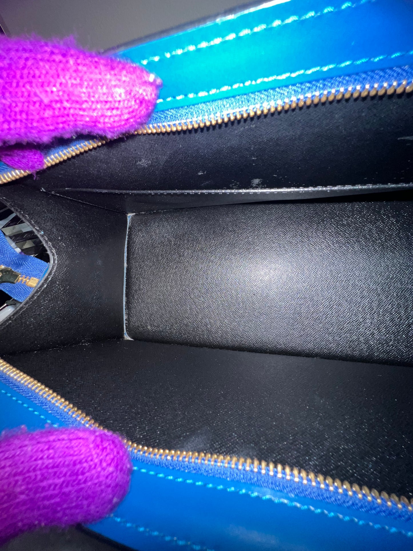 SAC TRIANGLE EPI BLUE