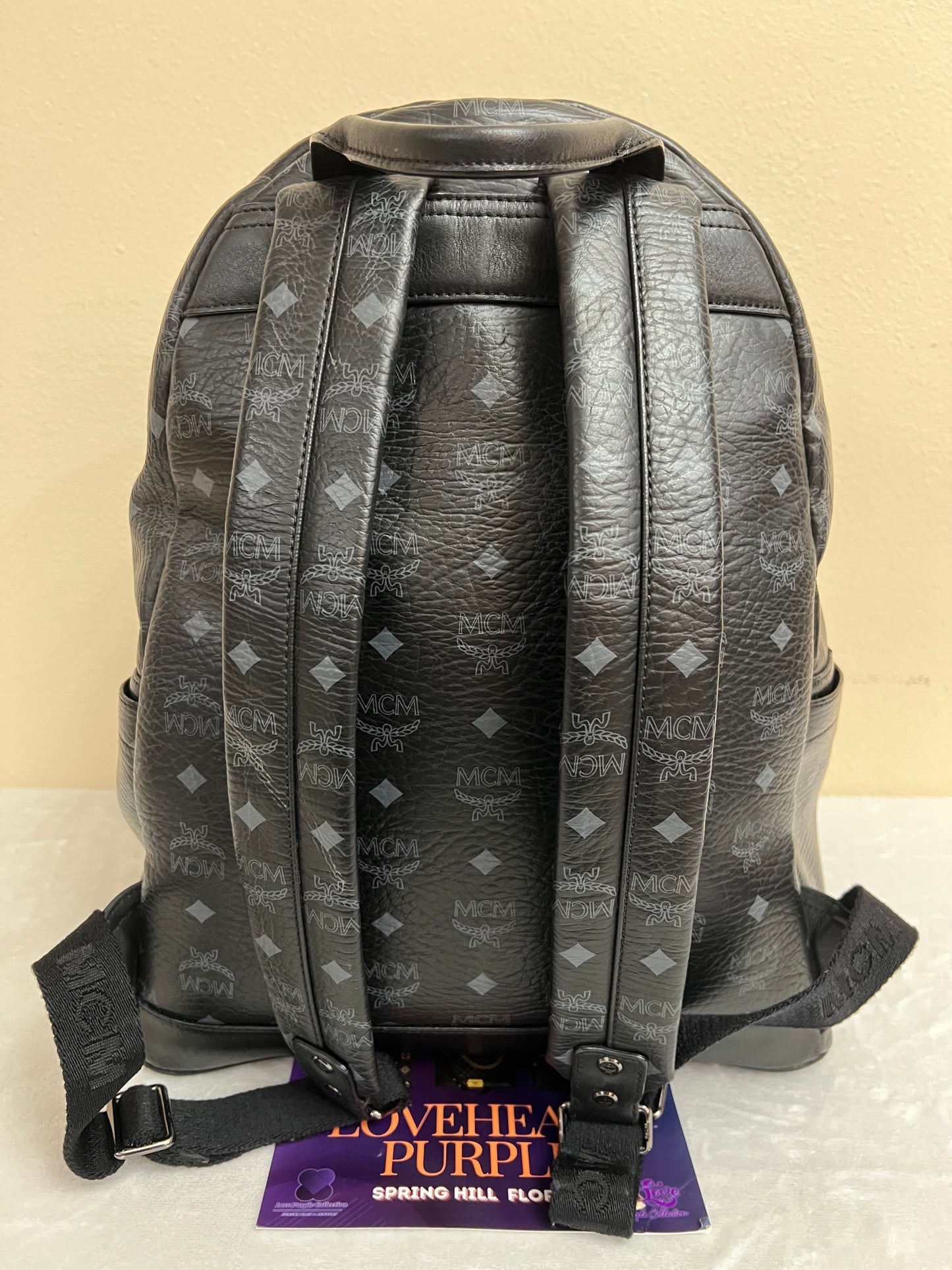 MCM BAGPACK BLACK LTD