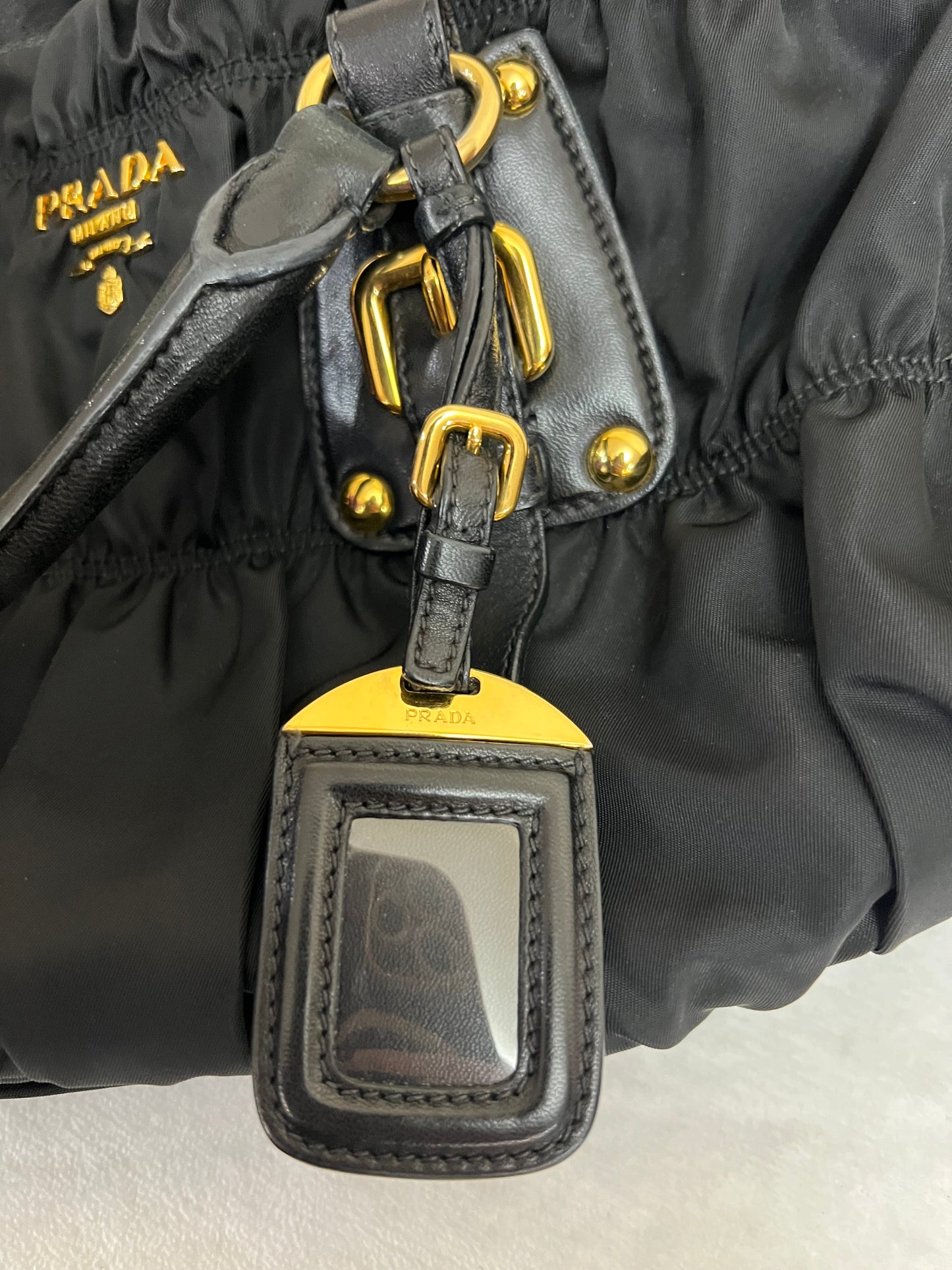 TESSUTO 2 WAY BAG BLACK