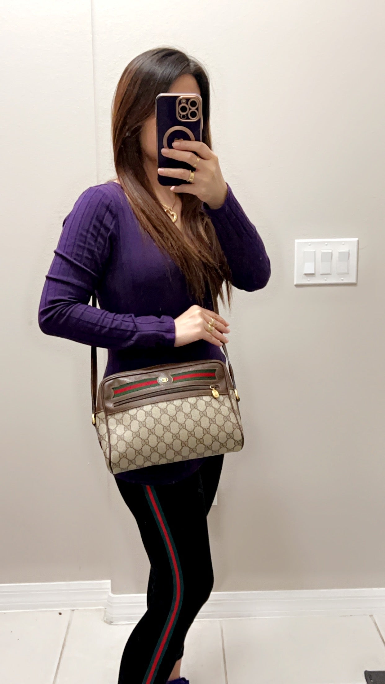 SHERRYLINE BROWN CROSSBODY BAG