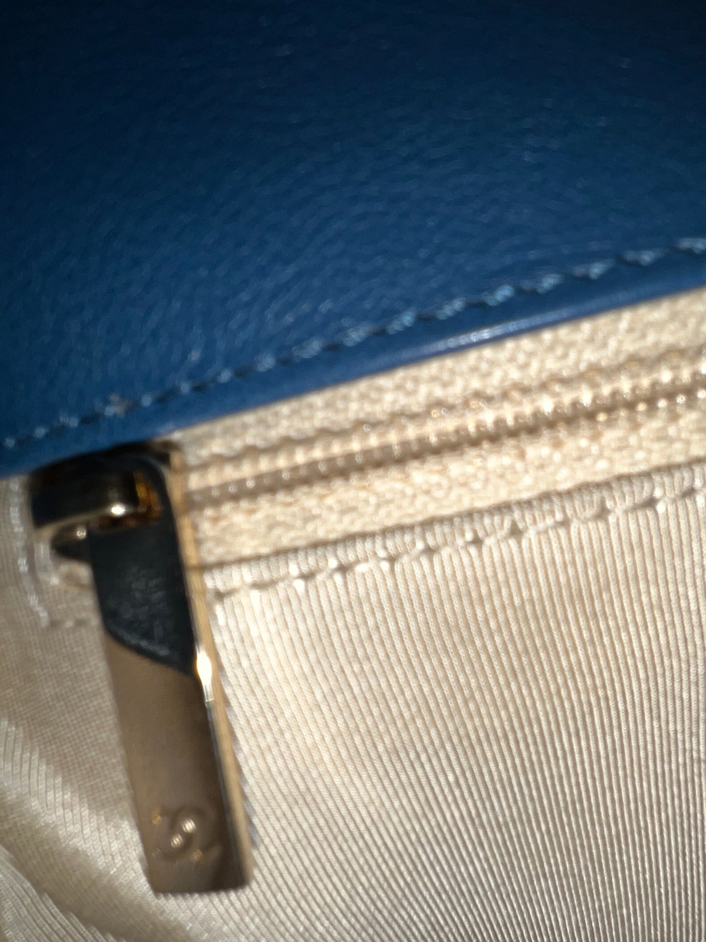LABEL CLICK FLAP BLUE