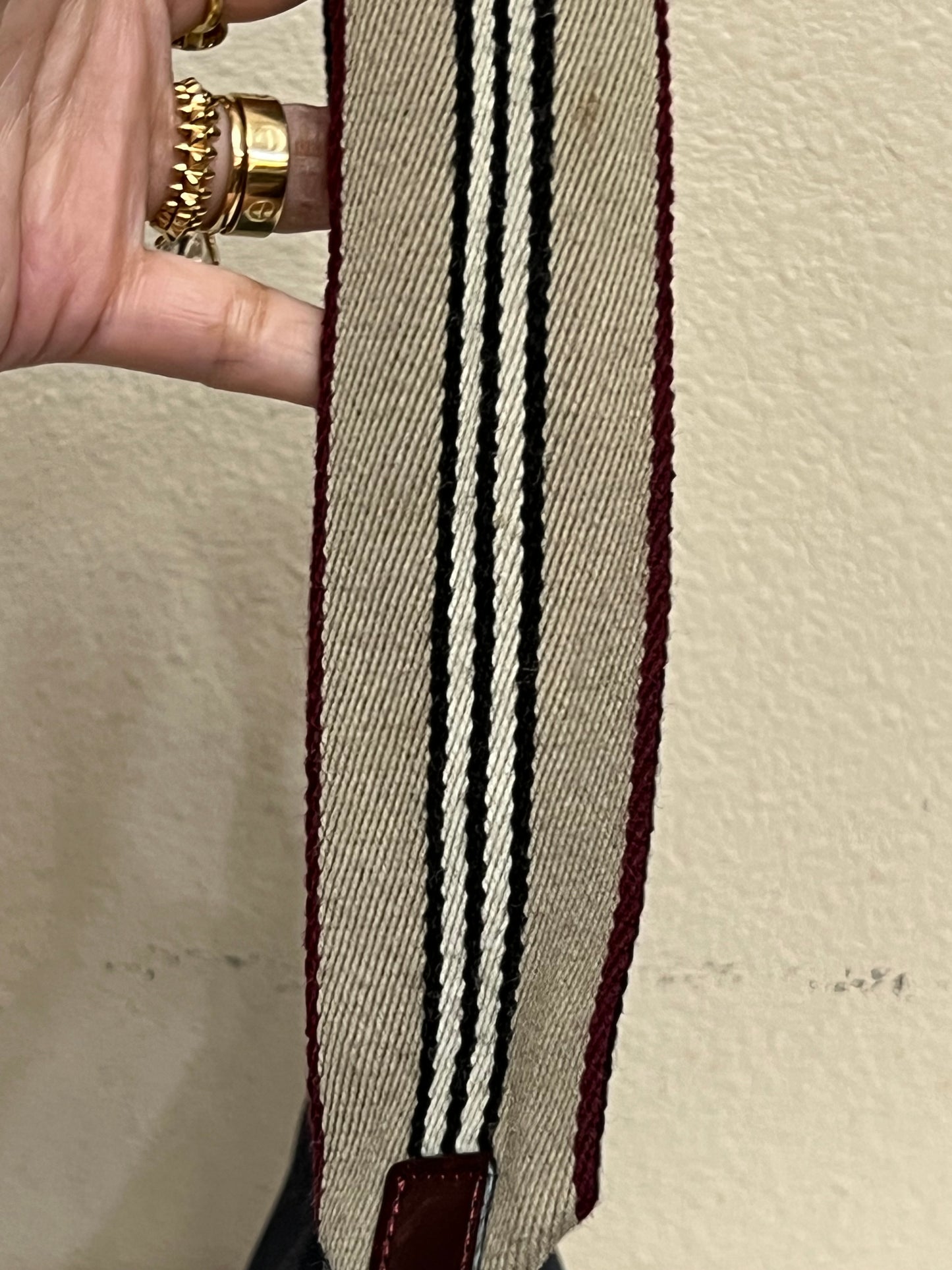 BURBERRY DENIM SHOULDER BAG