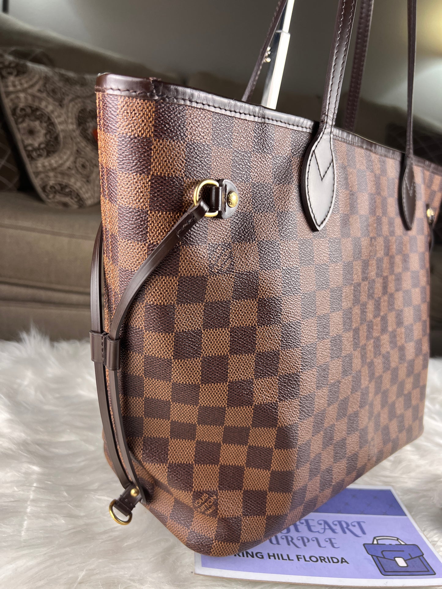 NEVERFULL MM DAMIER EBENE