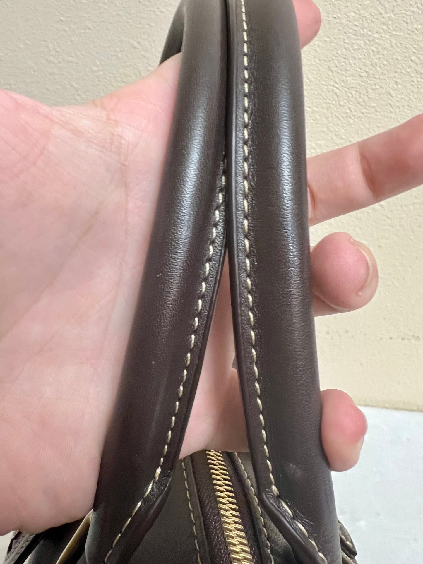 MCM CHOCO BROWN TOTE