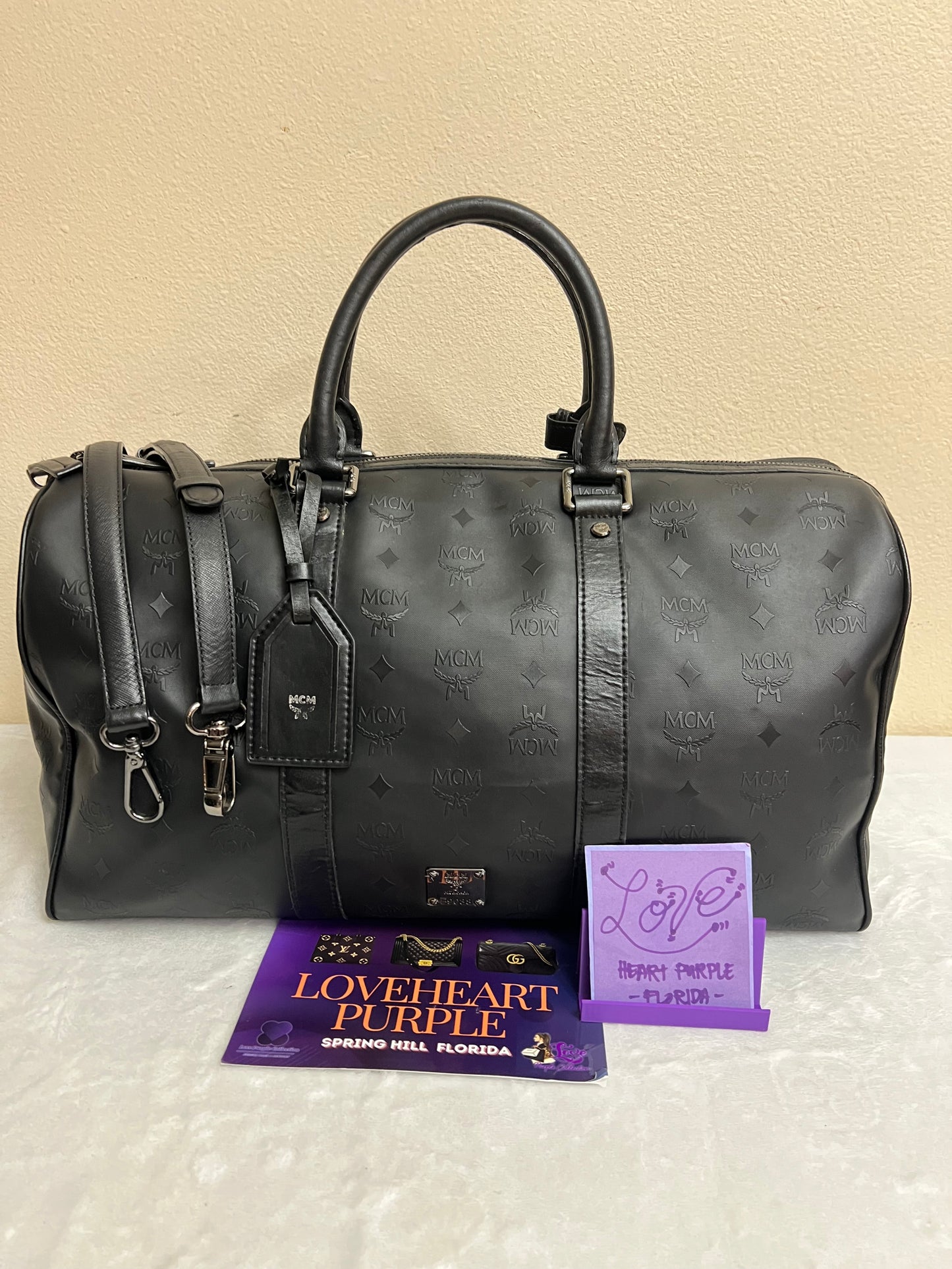 DUFFLE 45 BLACK ON BLACK