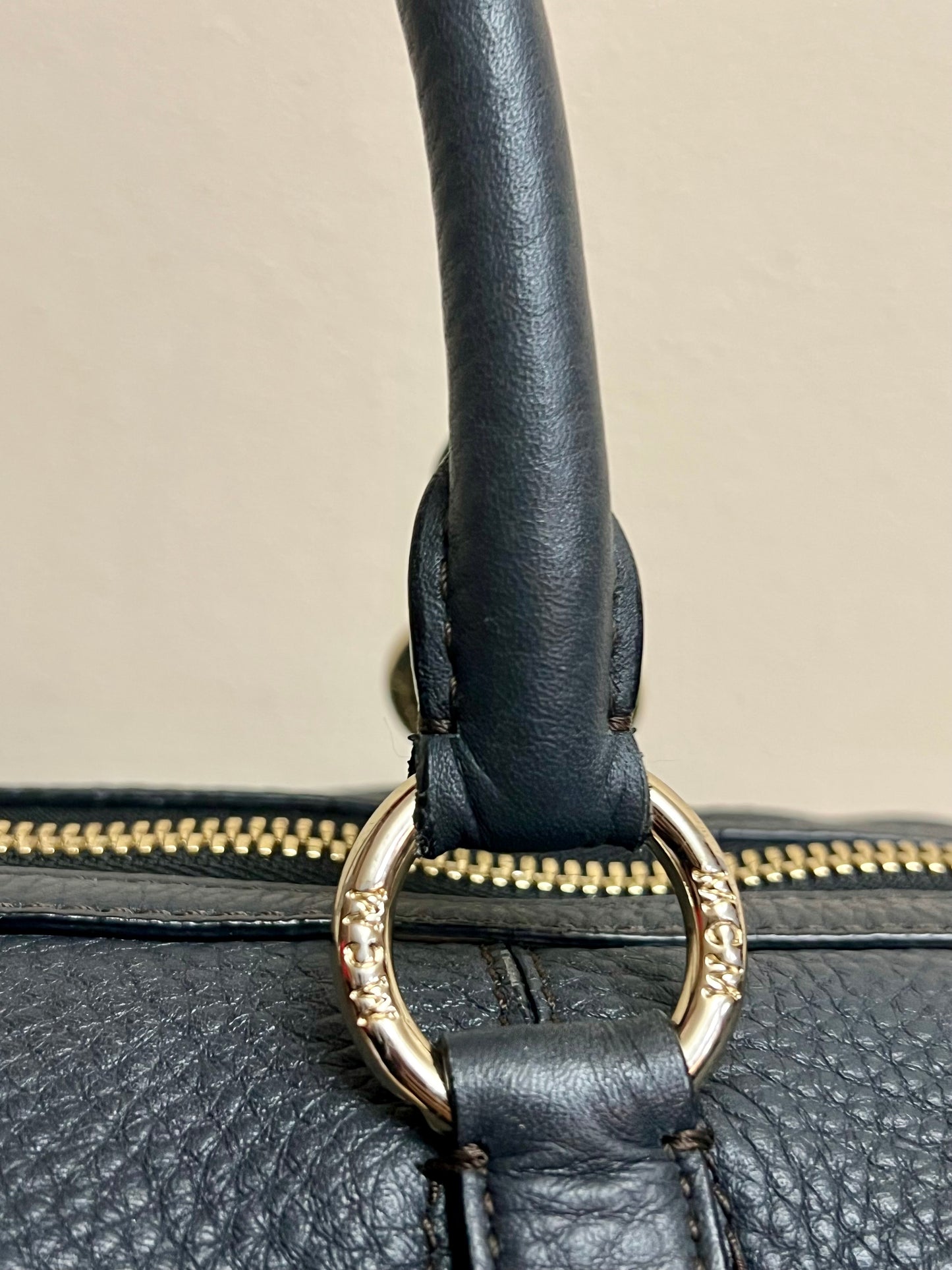 MCM BOSTON SOFT LEATHER