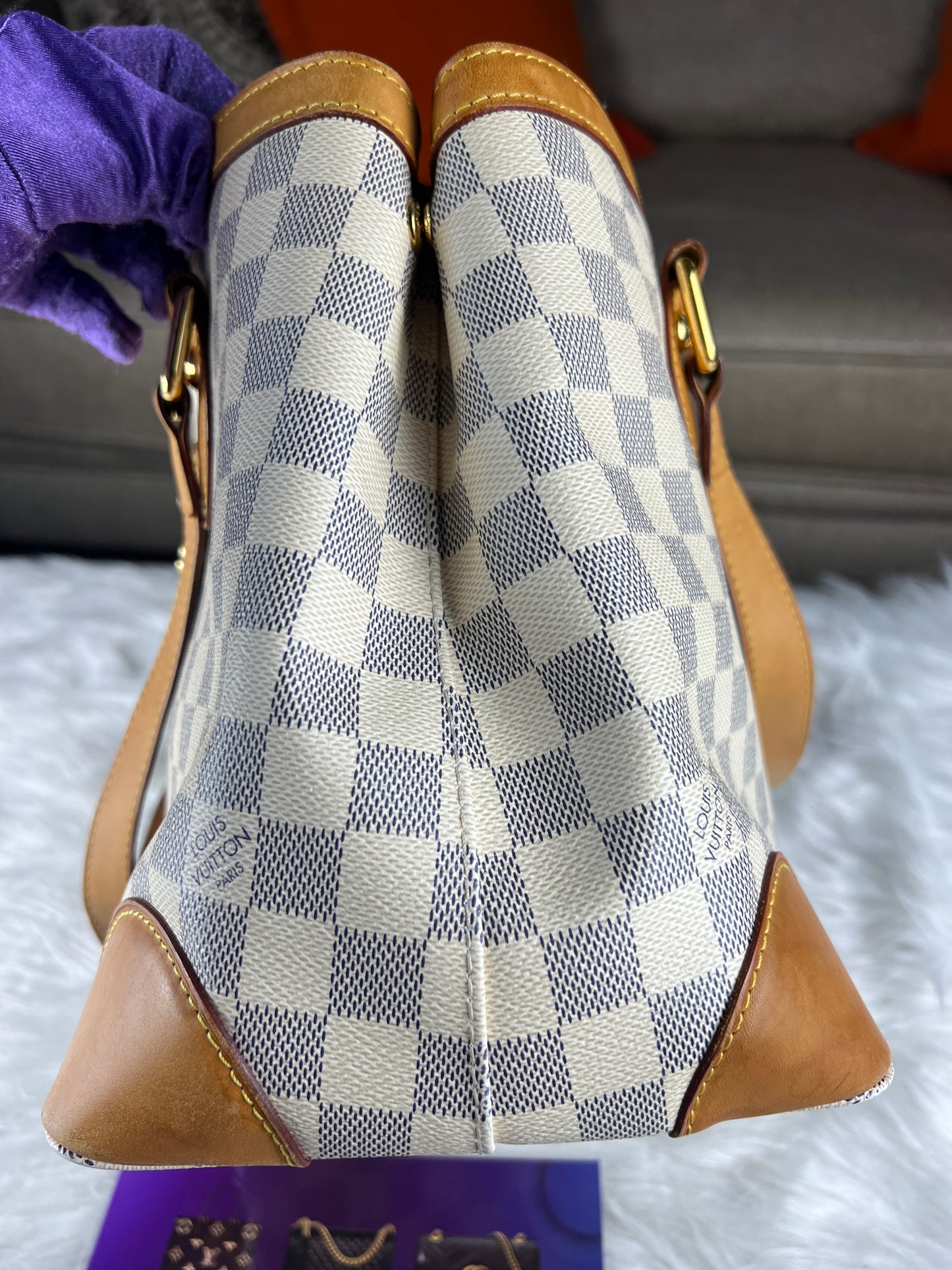 HAMPSTEAD DAMIER AZUR PM