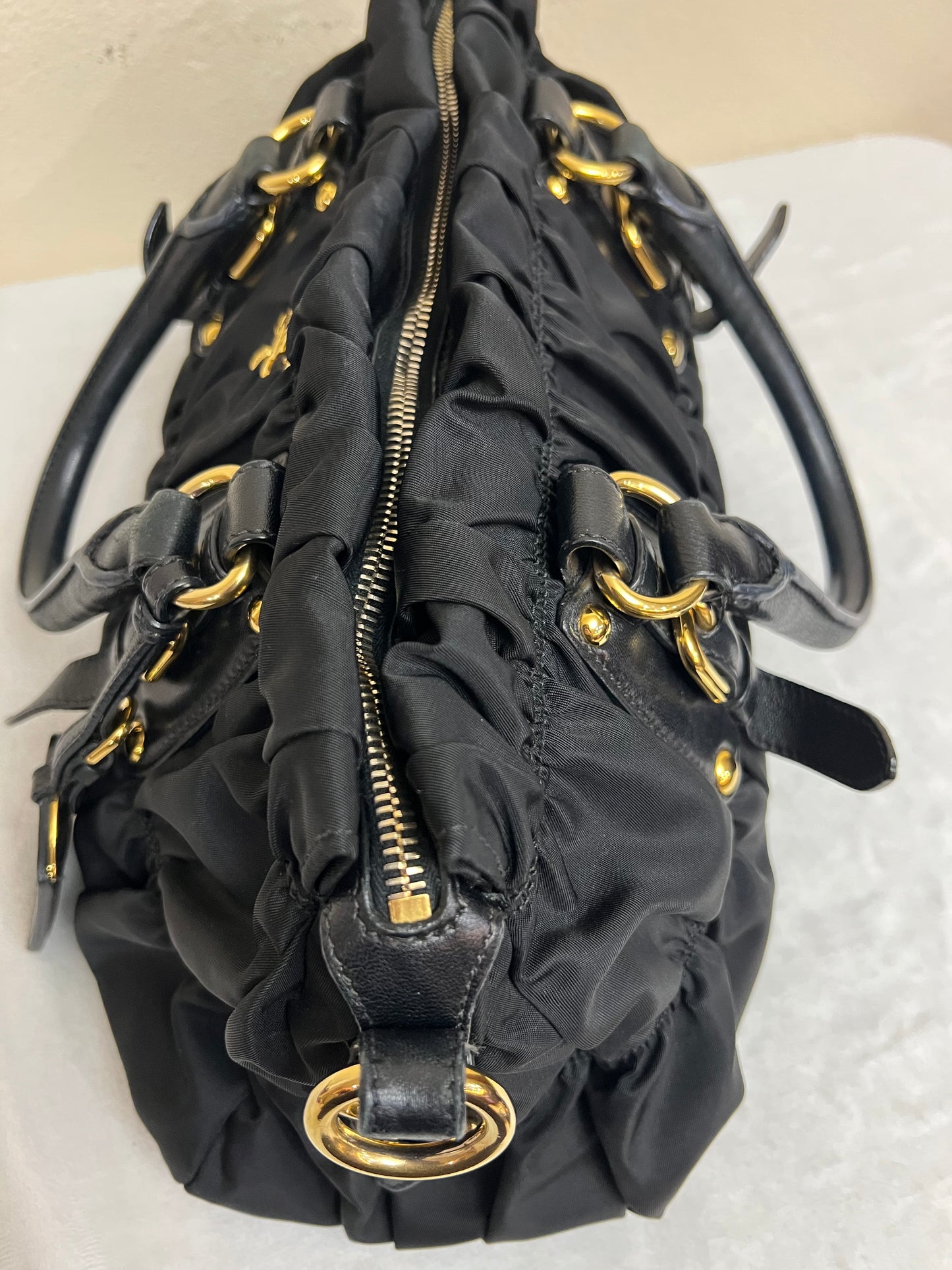 TESSUTO 2 WAY BAG BLACK