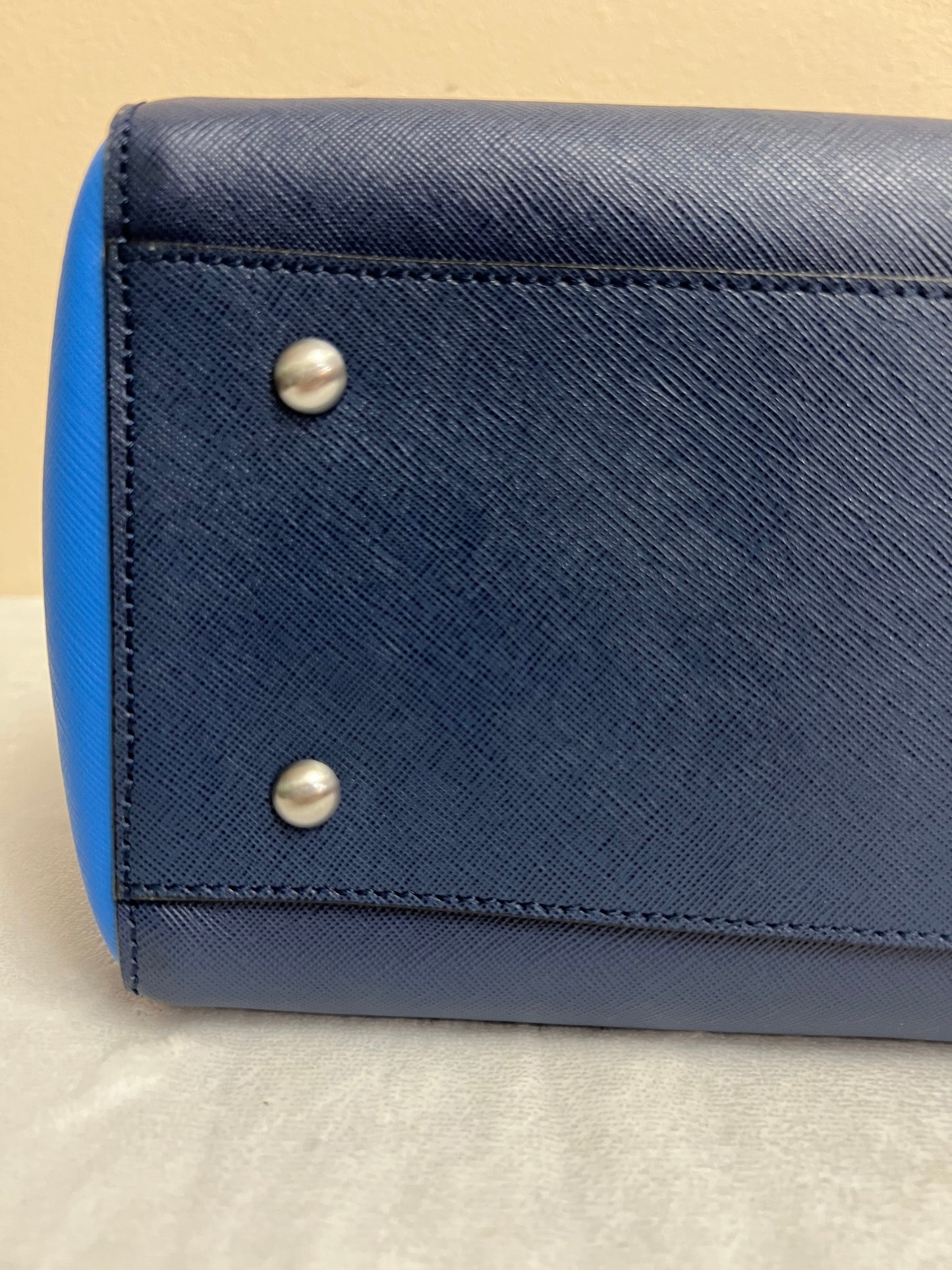 MCM SAFFIANO BLUE