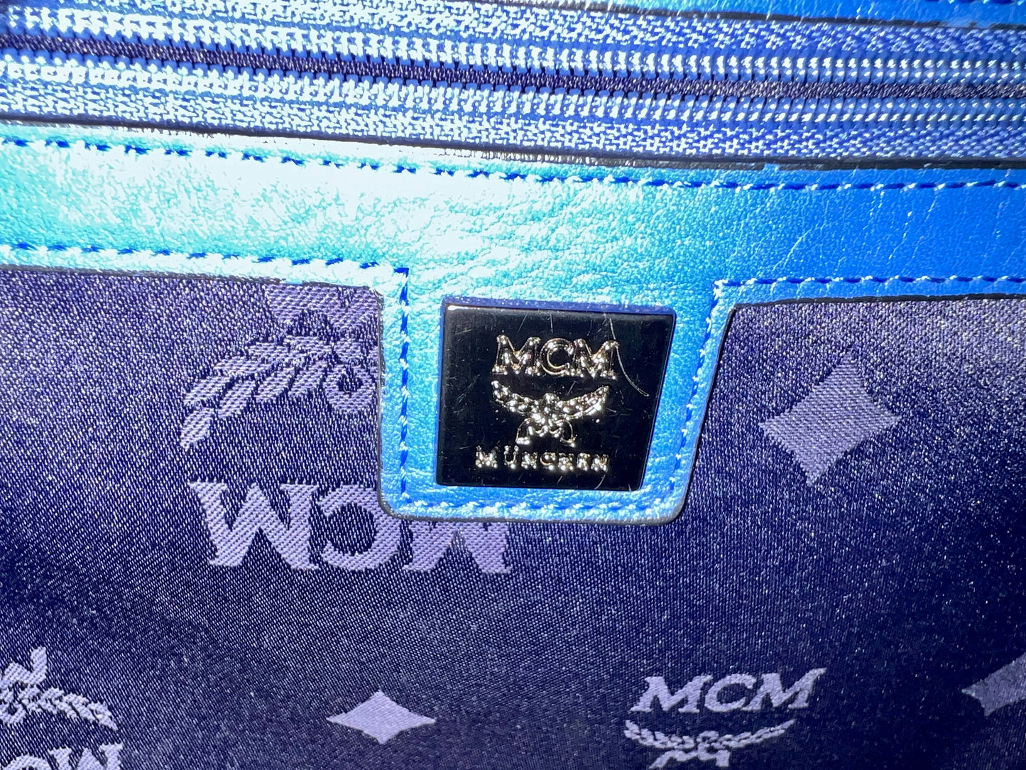 MCM BAGPACK LIMITED EDITION BLUE