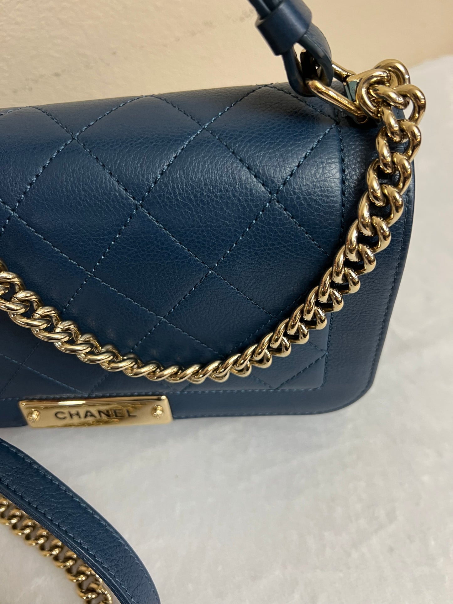 LABEL CLICK FLAP BLUE
