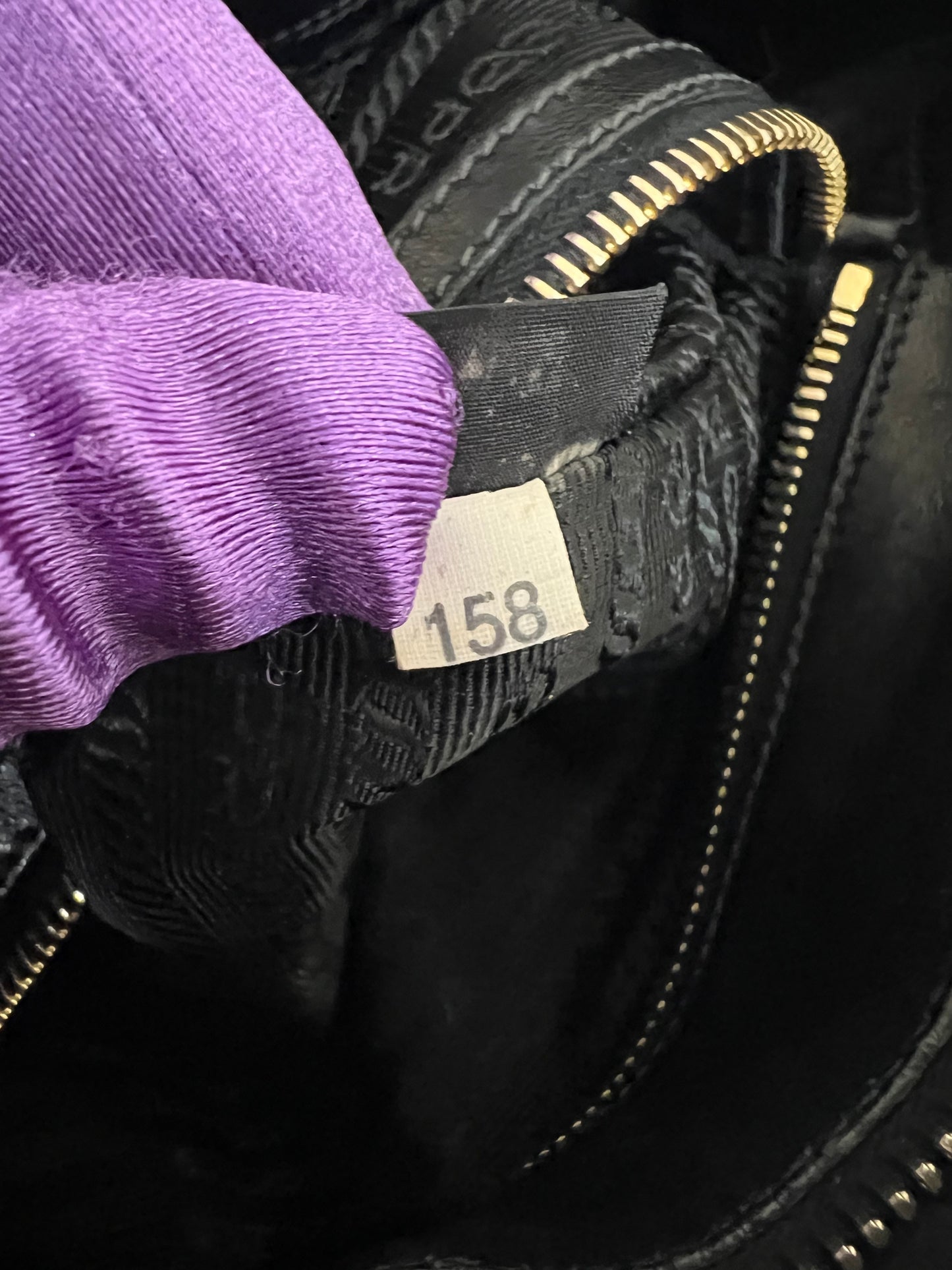 TESSUTO 2 WAY BAG BLACK