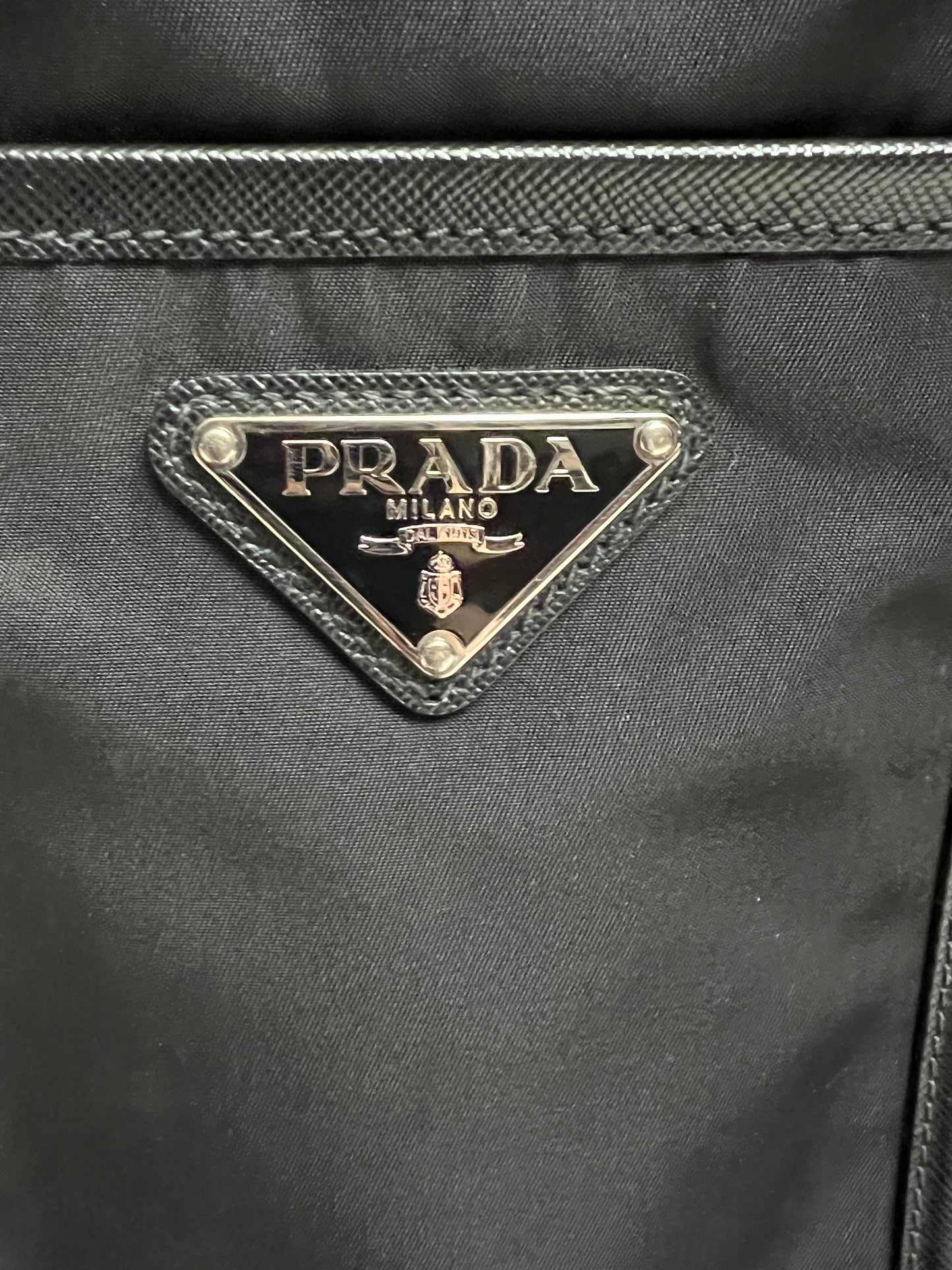 P_R_A_D_A TOTE BAG BLACK