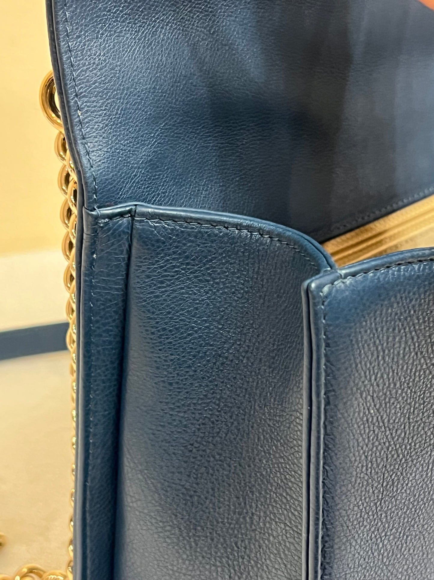 LABEL CLICK FLAP BLUE