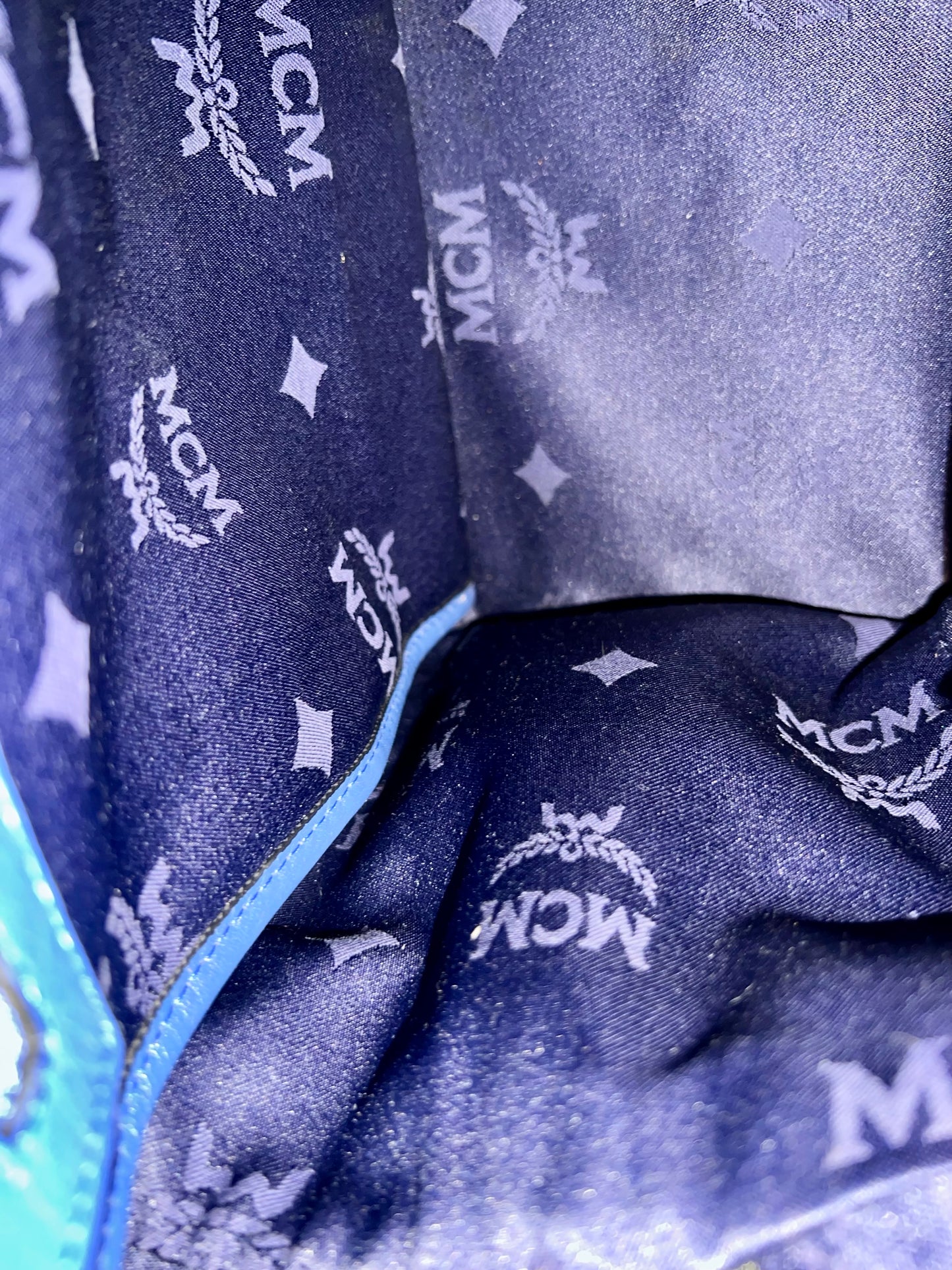 MCM BAGPACK LIMITED EDITION BLUE