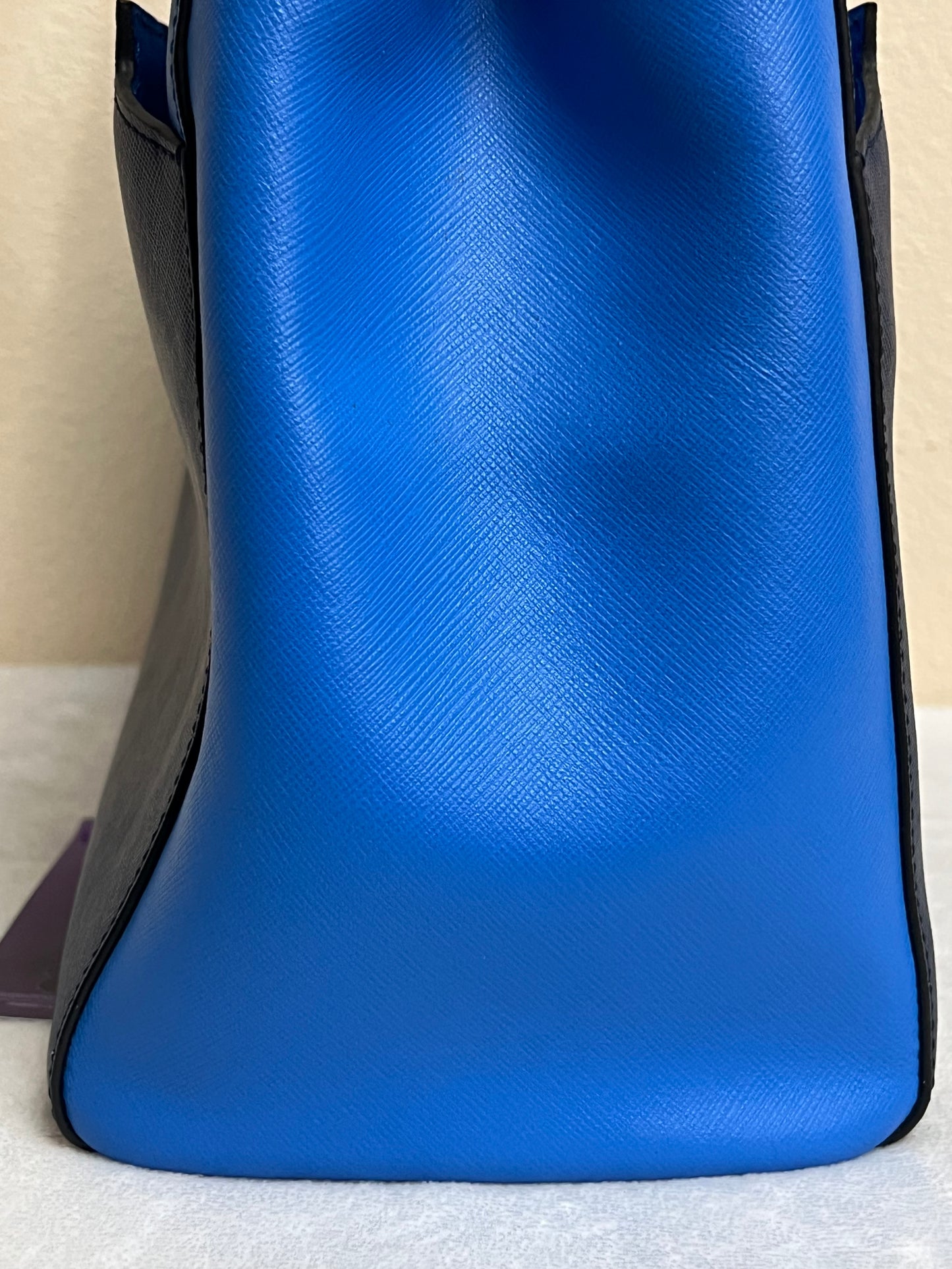 MCM SAFFIANO BLUE