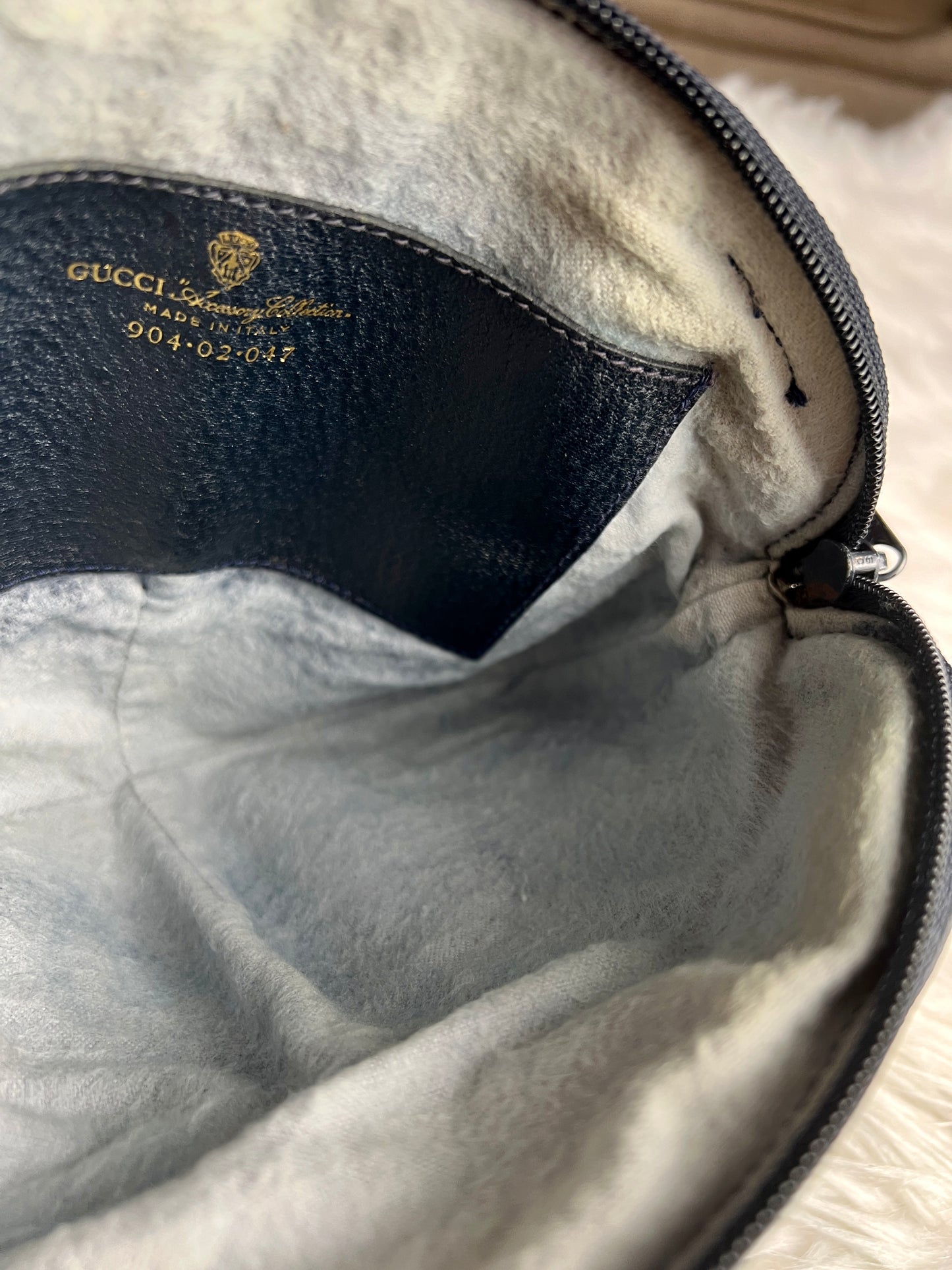 SUPREME NAVY SHERRYLINE VINTAGE CROSSBODY BAG