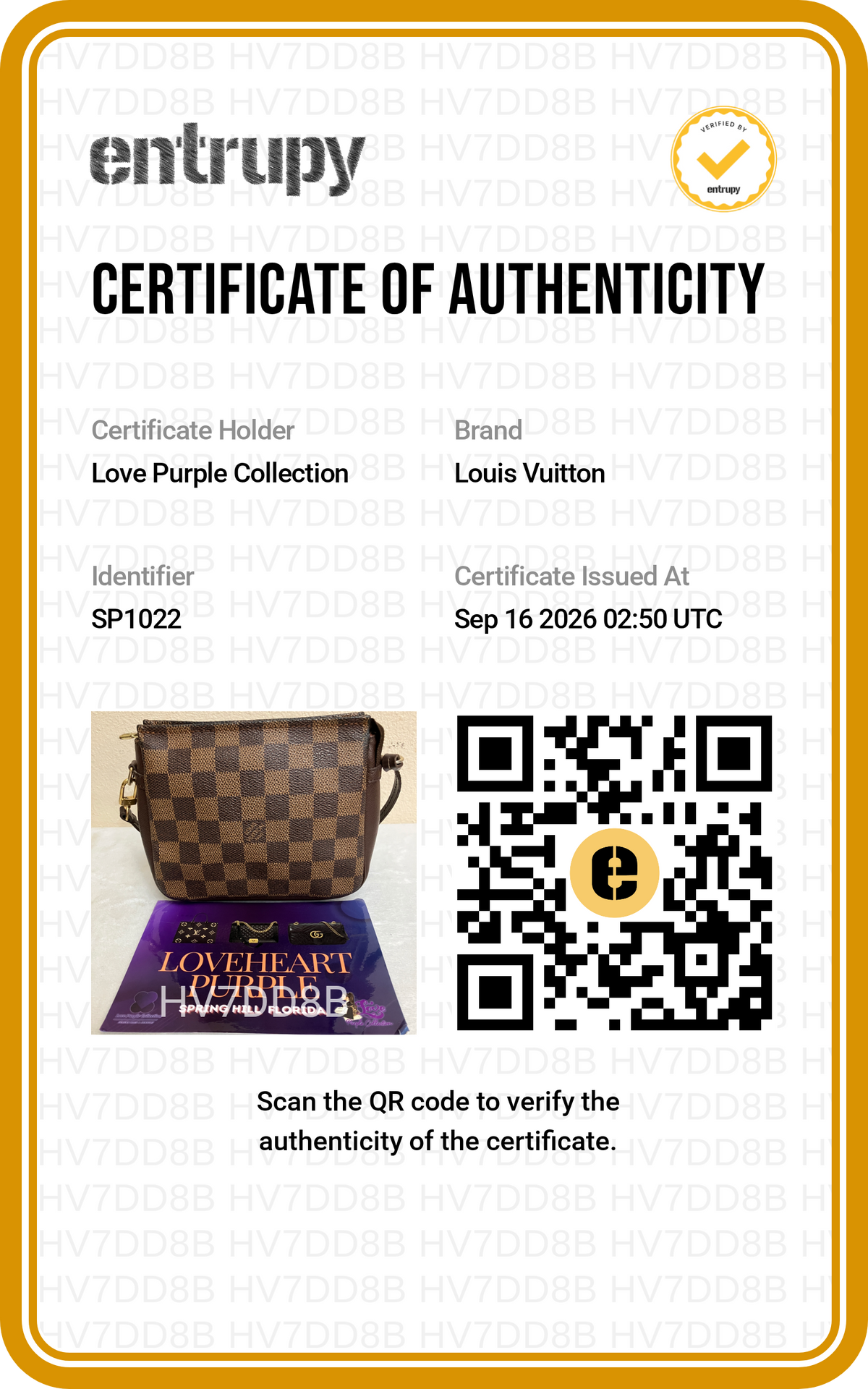 MINI POCHETTE DAMIER