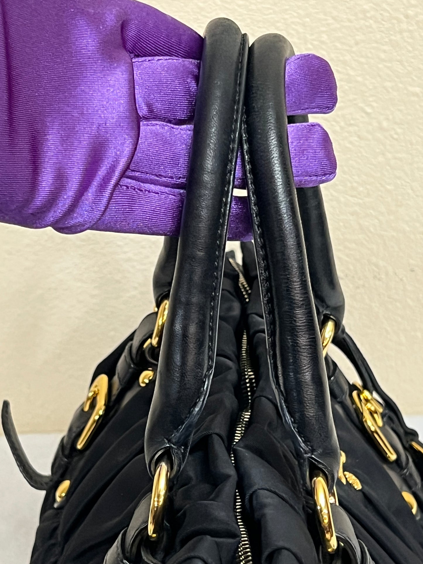 TESSUTO 2 WAY BAG BLACK
