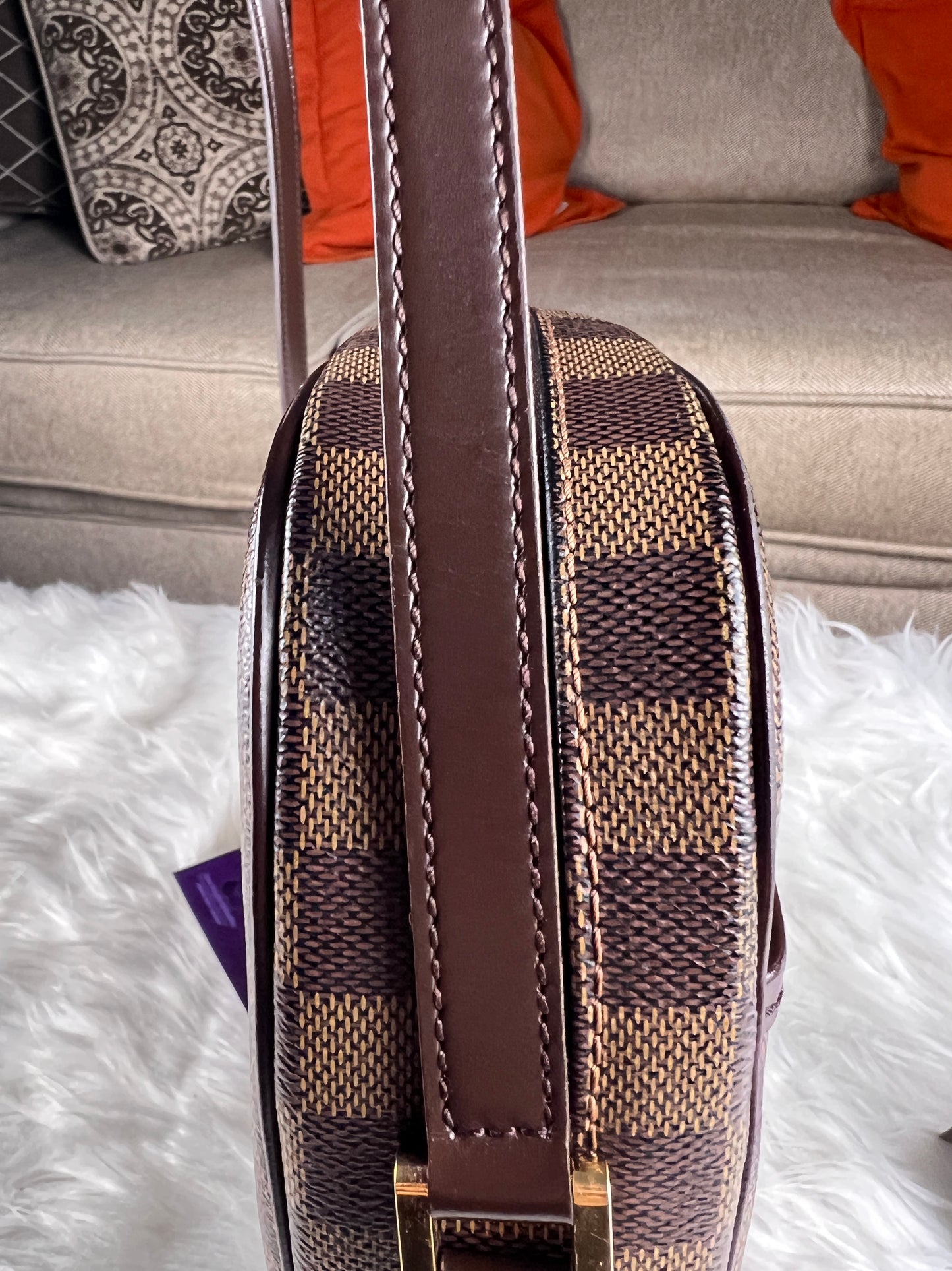 IPANEMA PM CROSSBODY DAMIER EBENE