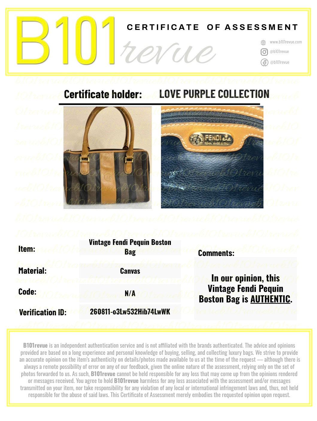 FENDI BOSTON 30 VINTAGE