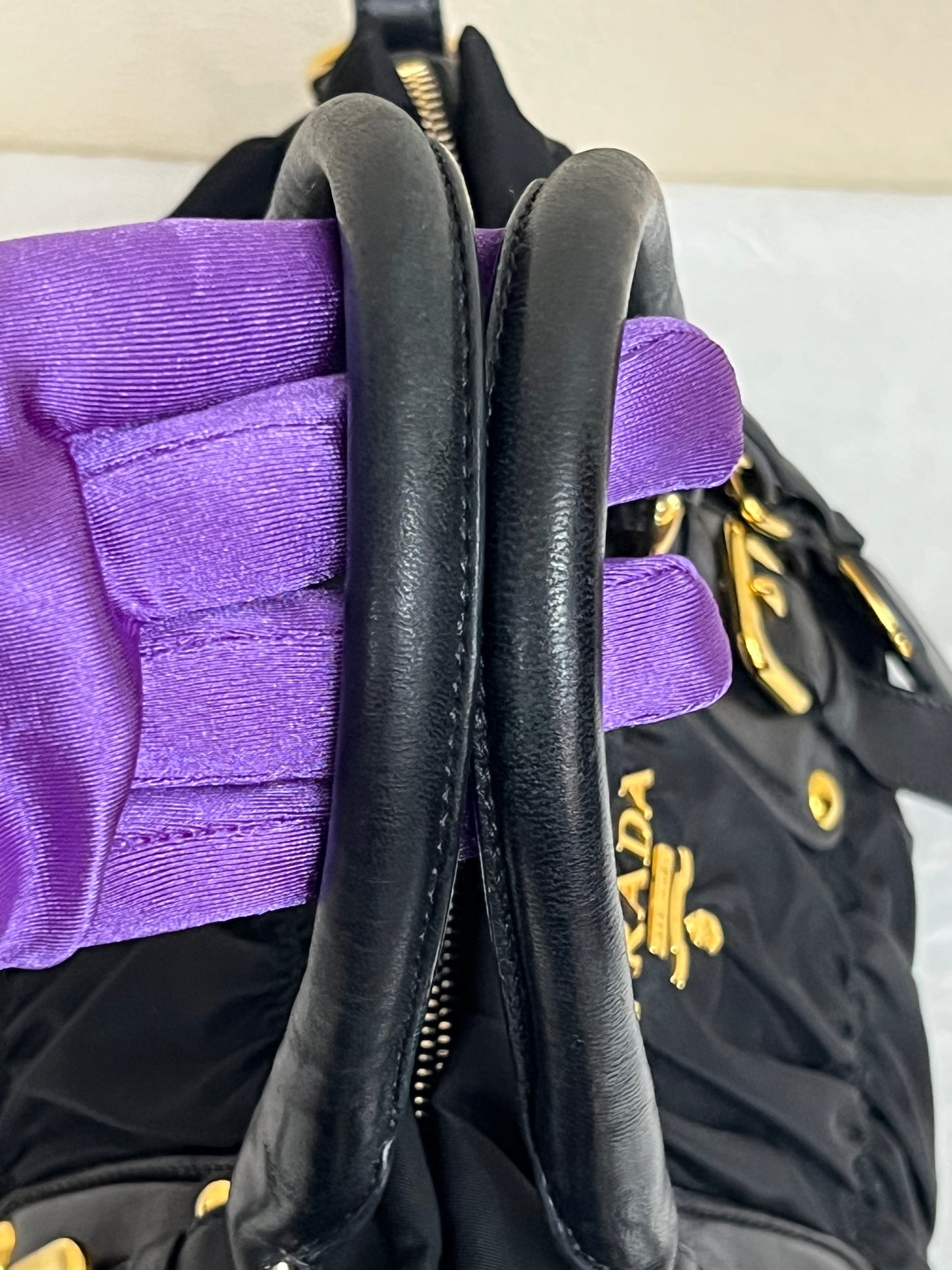 TESSUTO 2 WAY BAG BLACK
