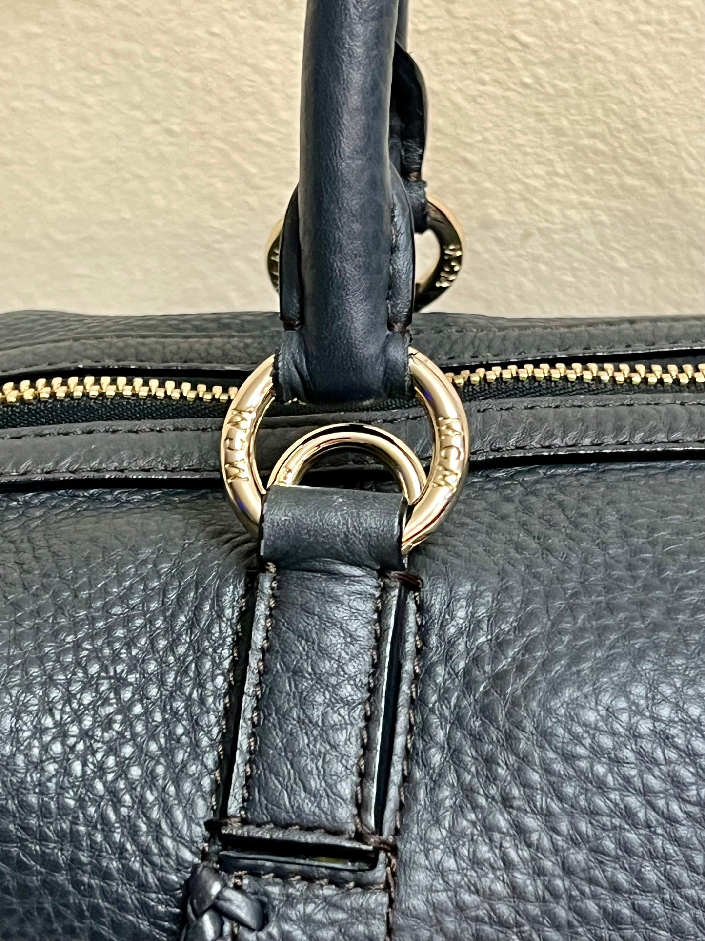 MCM BOSTON SOFT LEATHER
