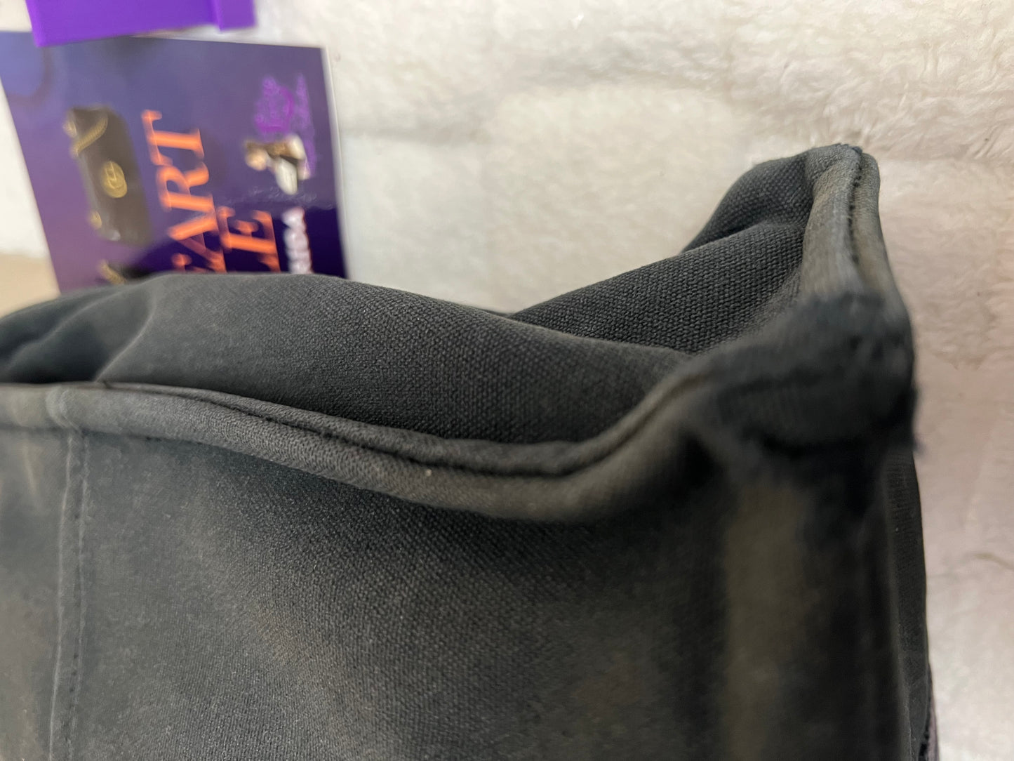 H TOTE BLACK LARGE