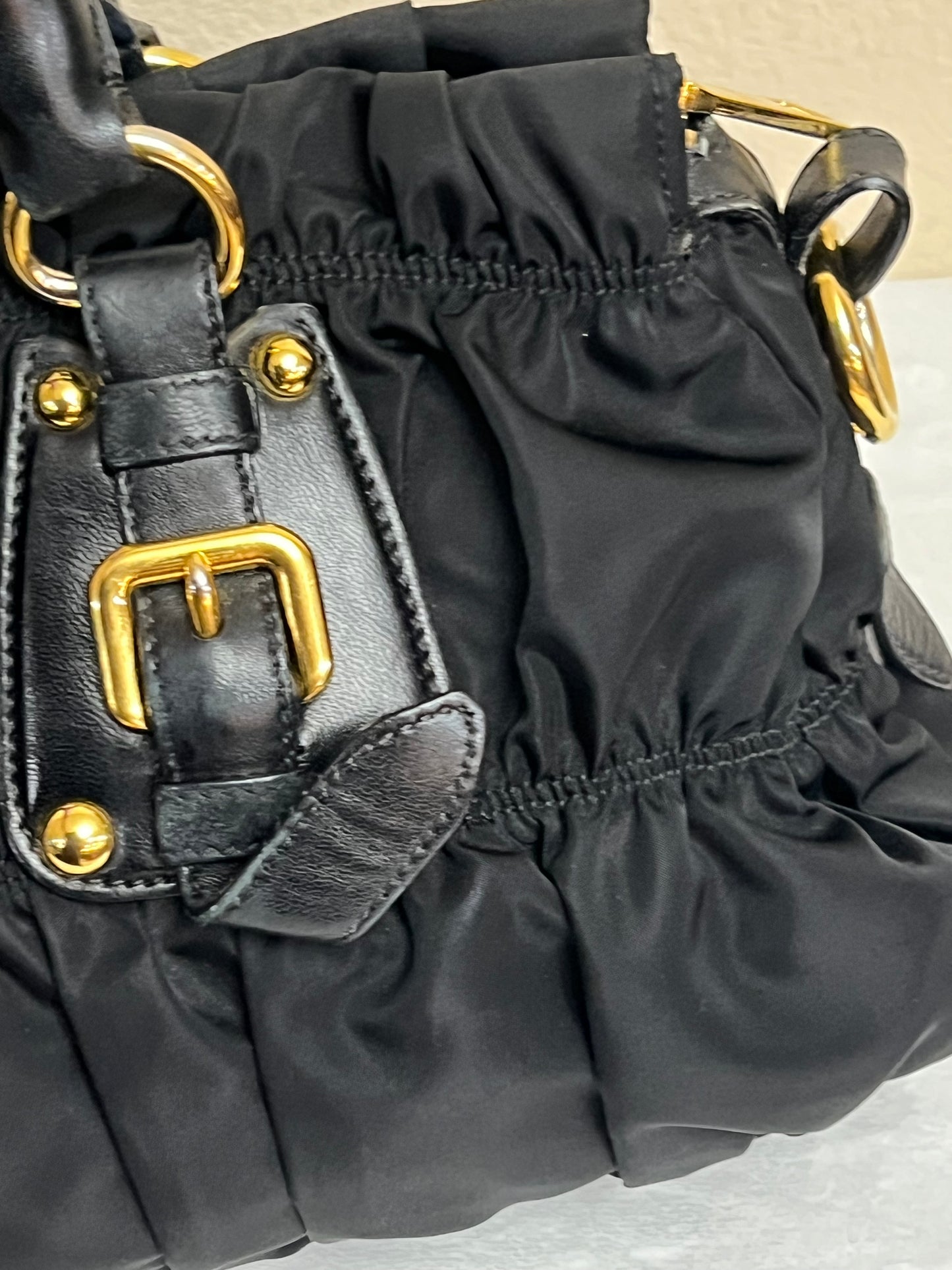 TESSUTO 2 WAY BAG BLACK