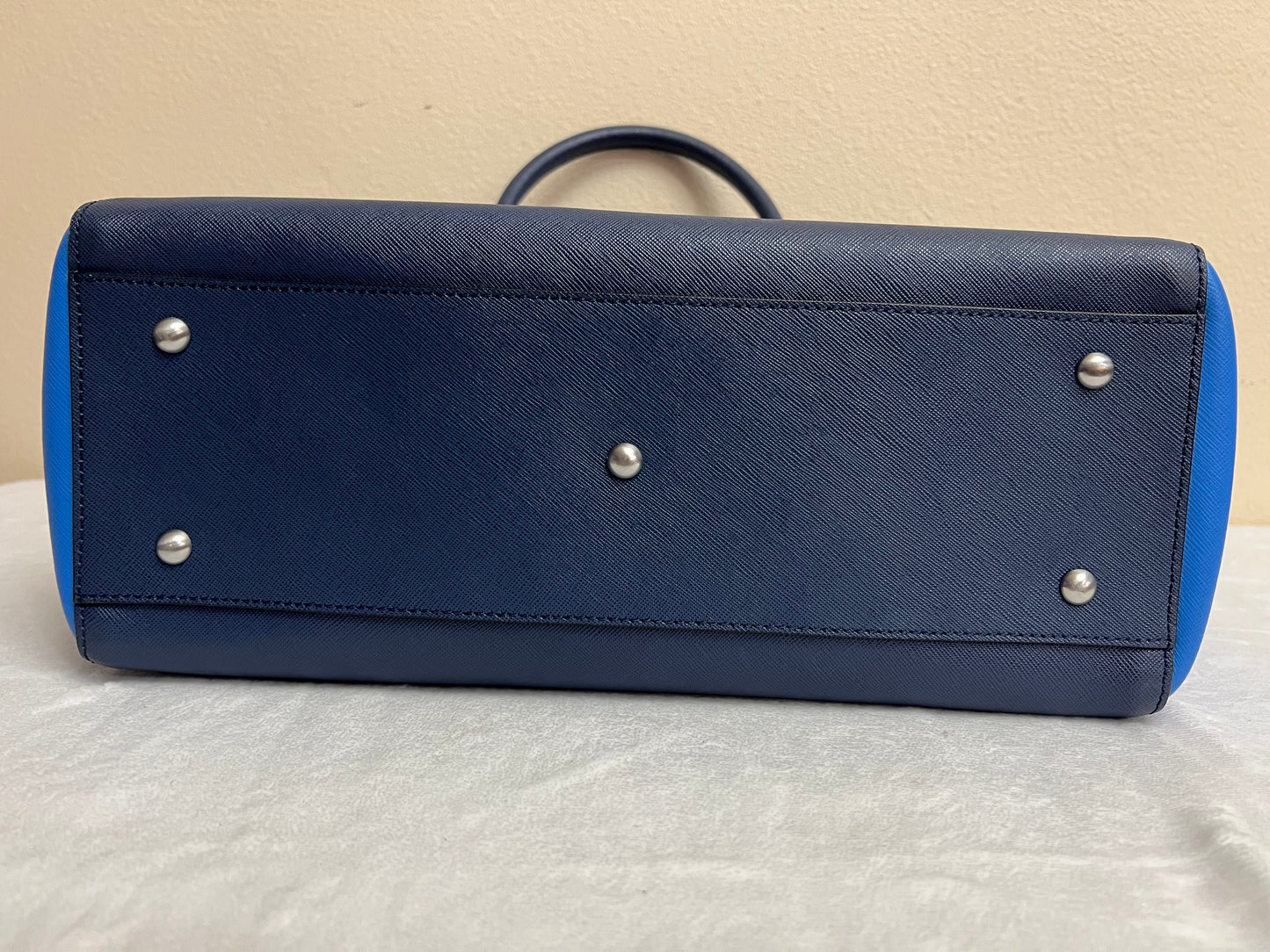 MCM SAFFIANO BLUE