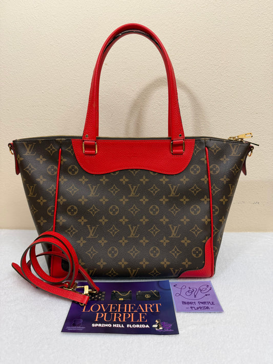 ESTRELA NM MONOGRAM RED