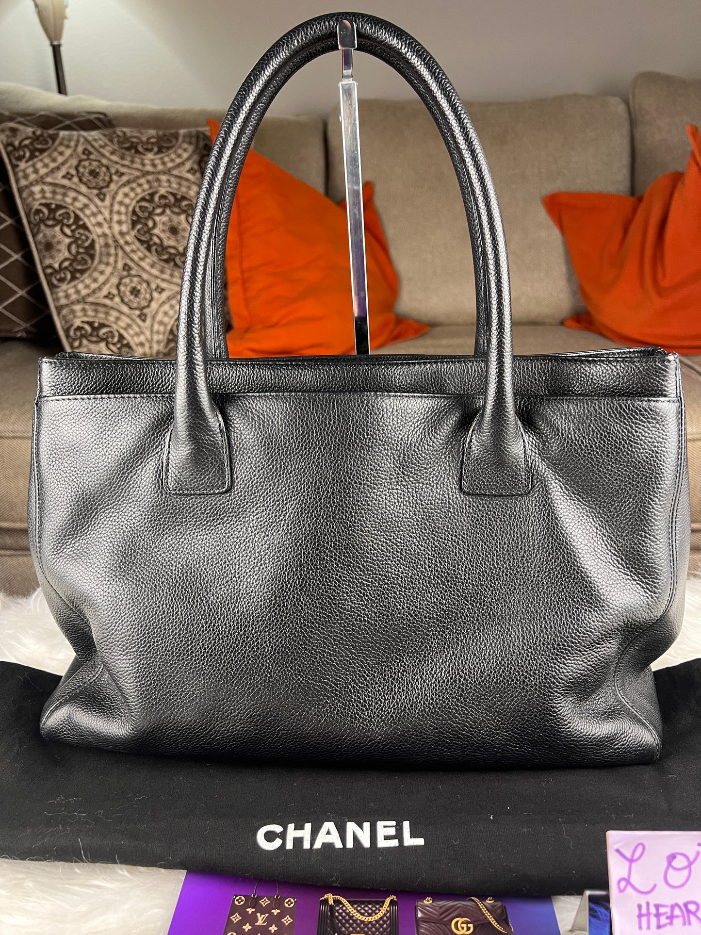 EXECUTIVE CAVIAR TOTE BAG