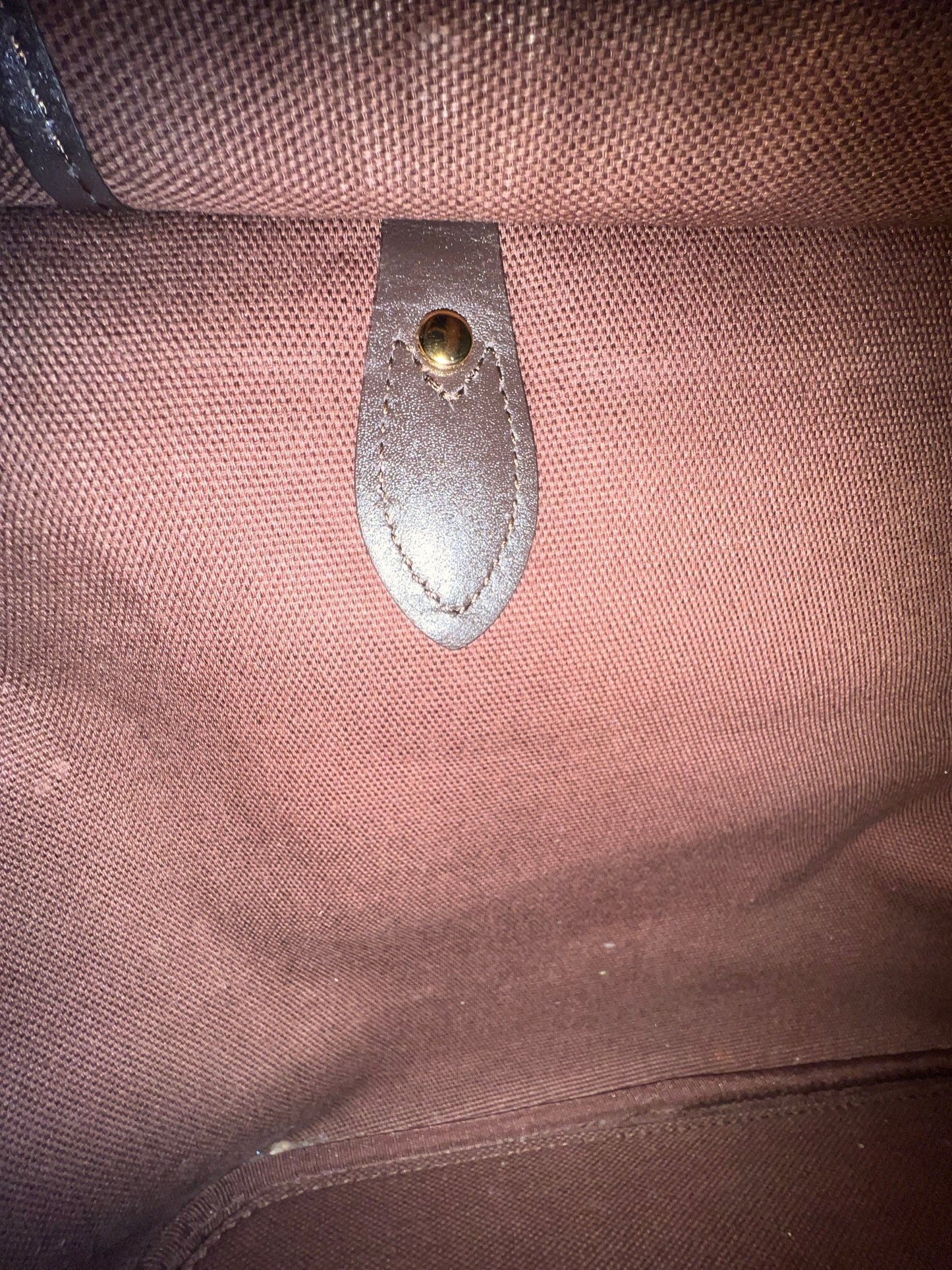 MCM CHOCO TOTE W/ BONE MM