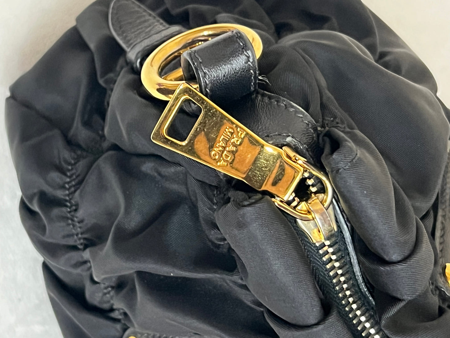 TESSUTO 2 WAY BAG BLACK