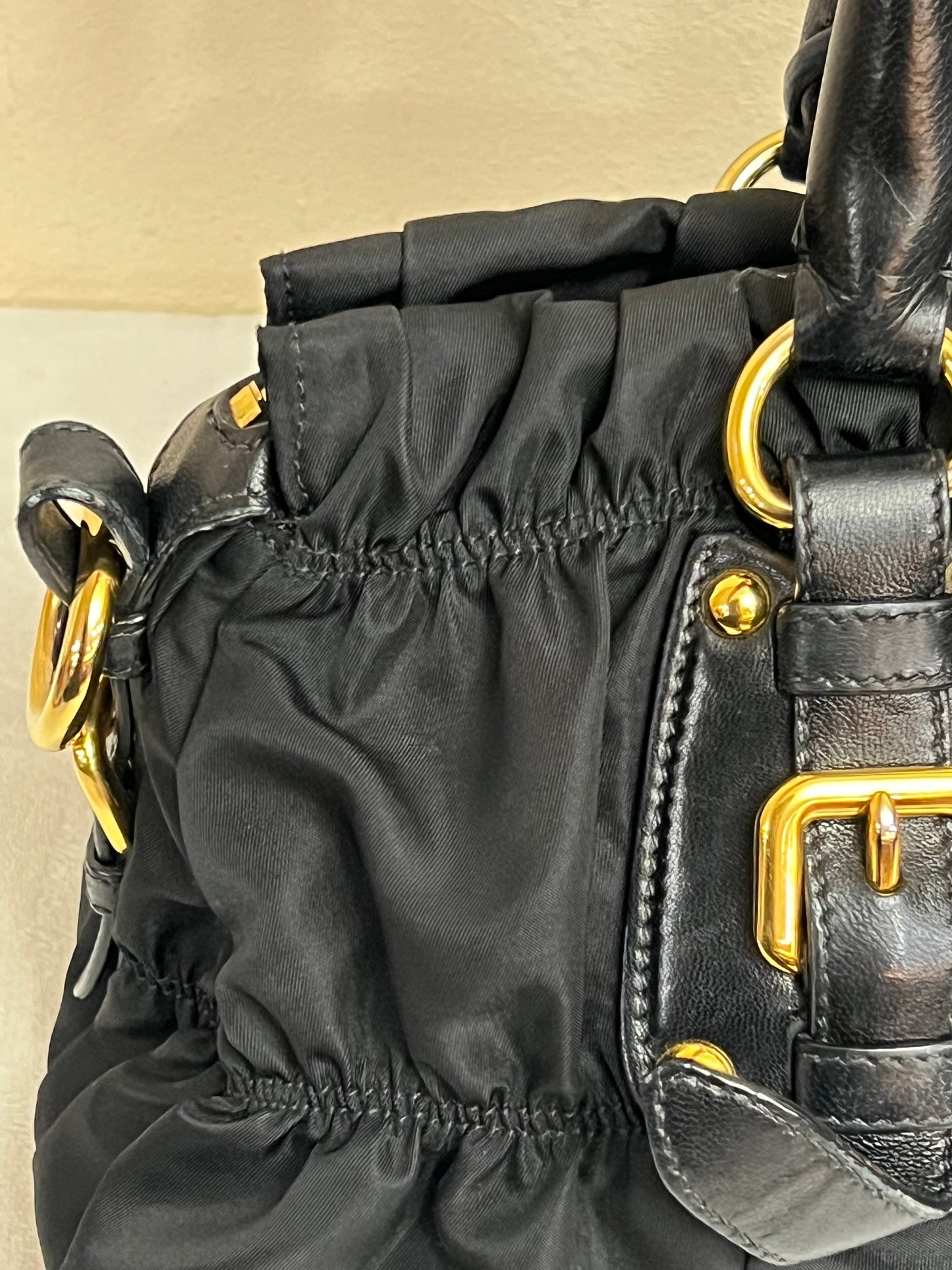 TESSUTO 2 WAY BAG BLACK