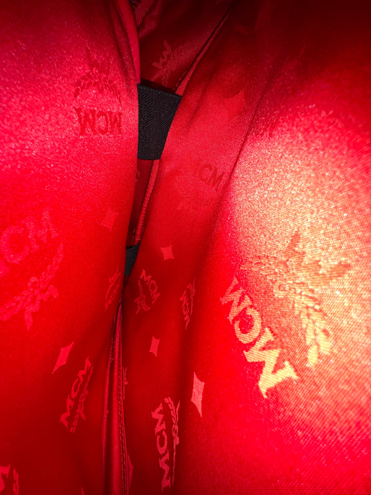 MCM RED BAGPACK LTD