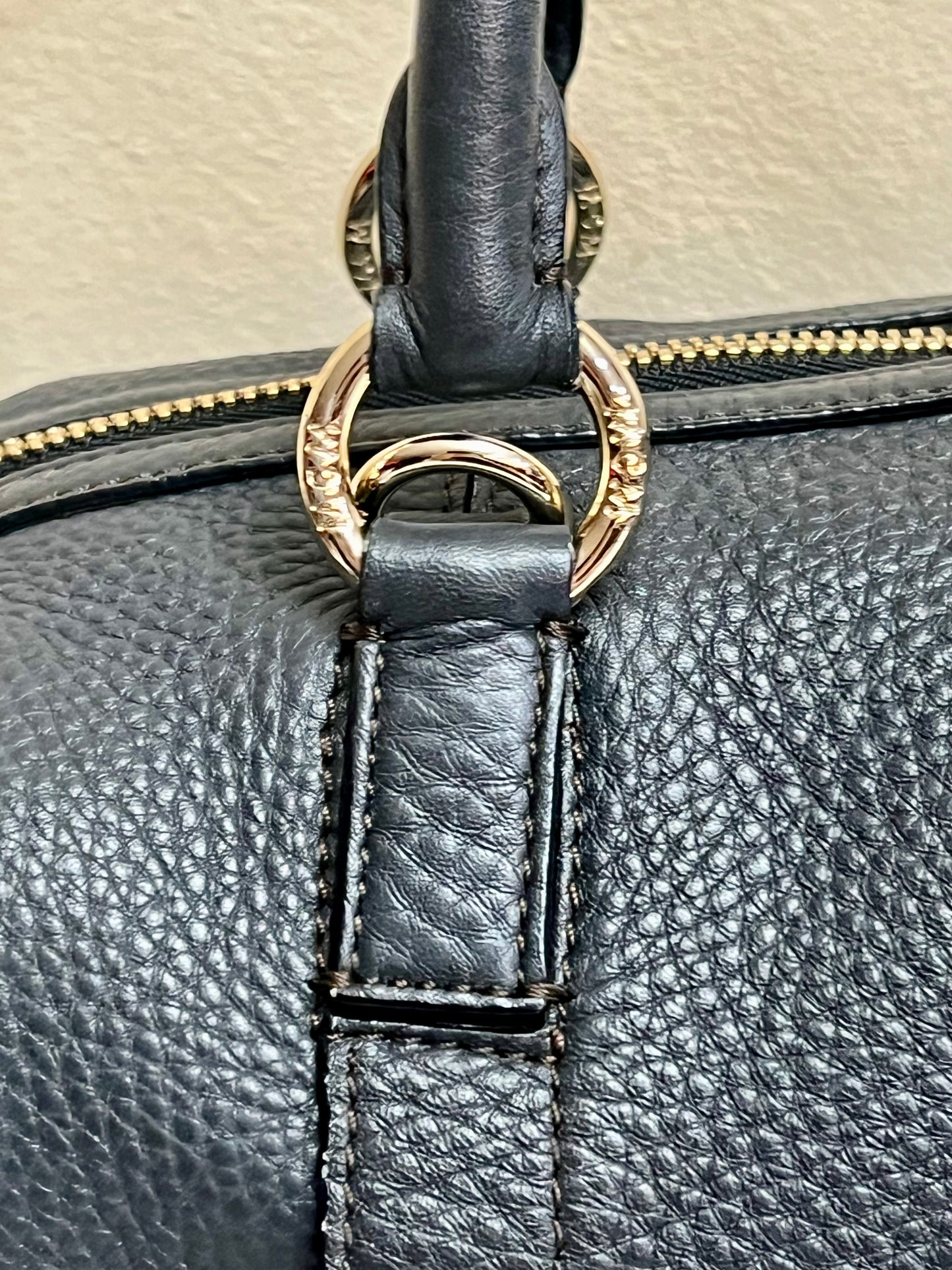 MCM BOSTON SOFT LEATHER