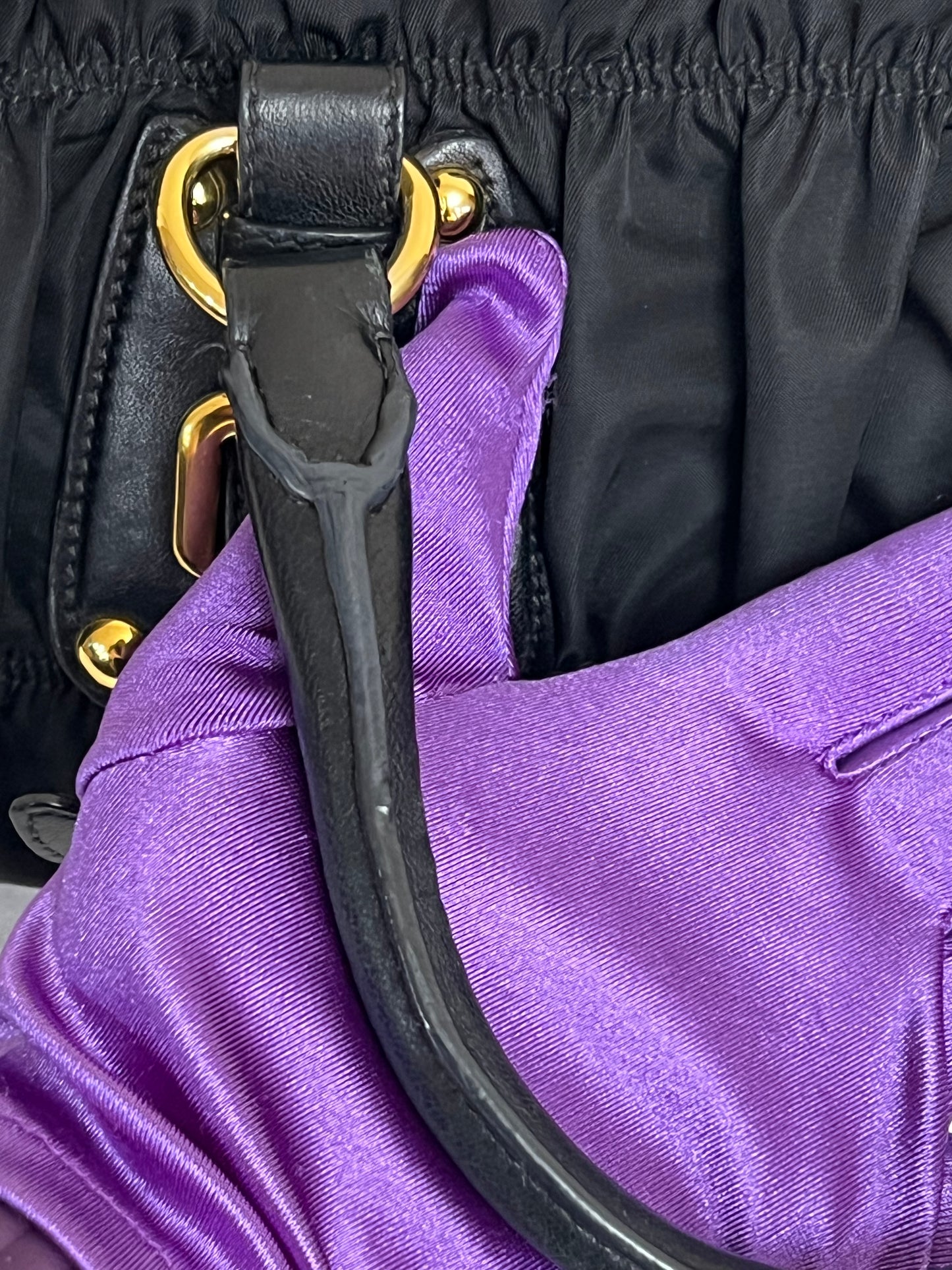 TESSUTO 2 WAY BAG BLACK