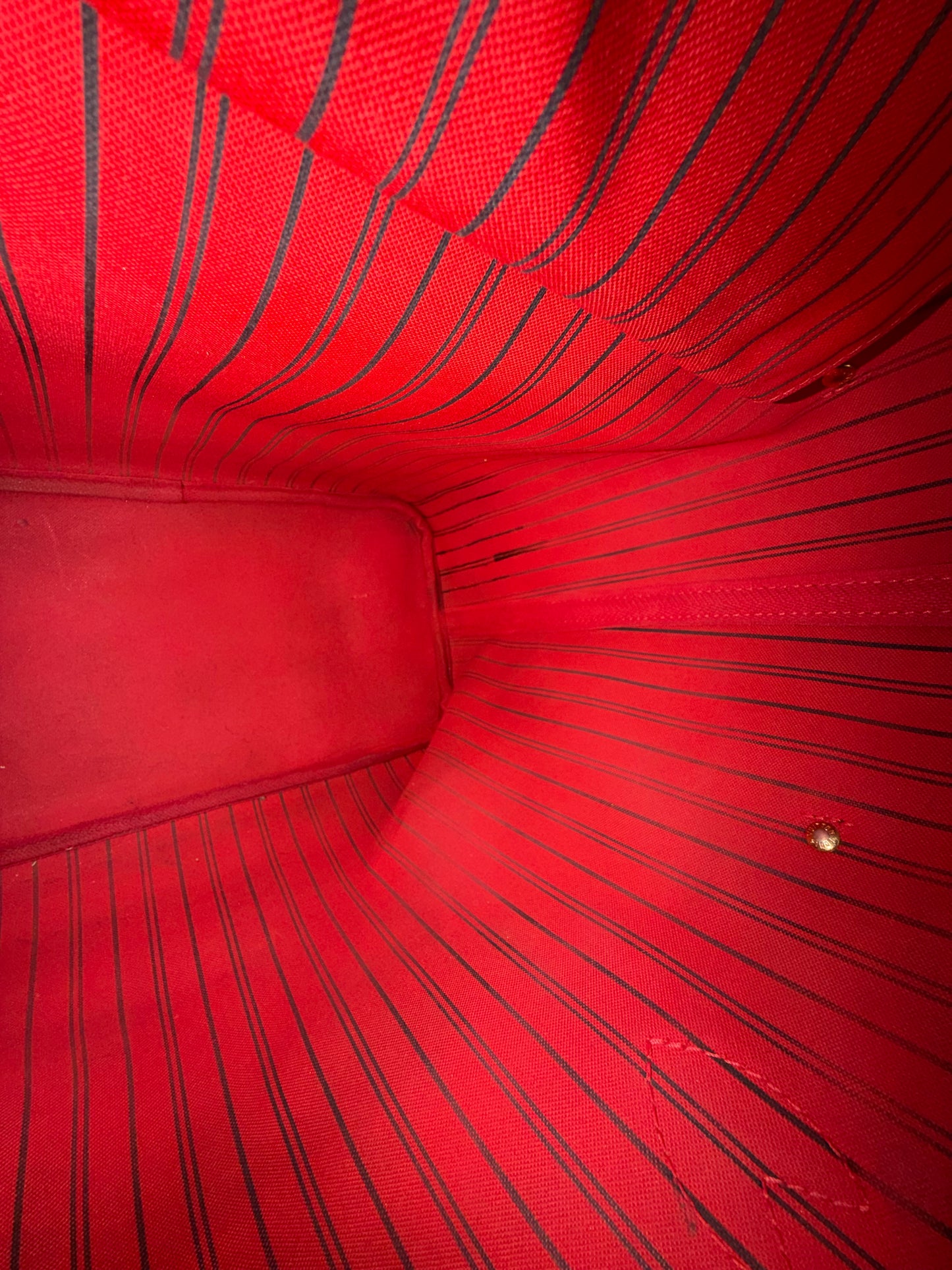 NEVERFULL MM W/ POUCH DAMIER EBENE